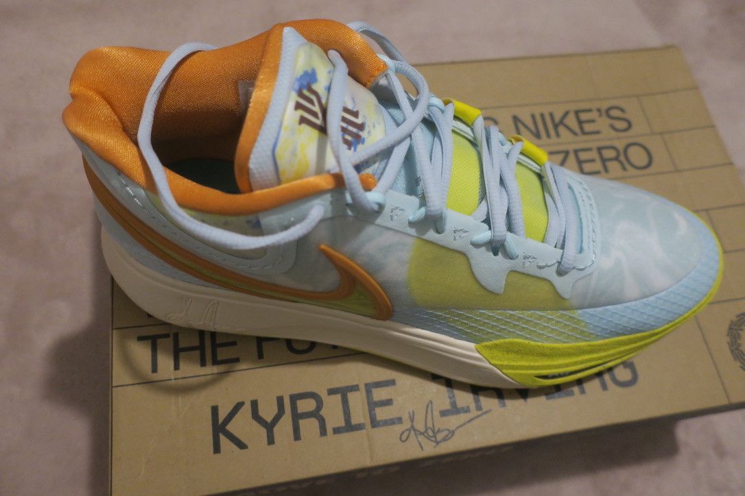 Nike KYRIE 8 EAGLE GLACIER BLUE MEN'S SIZE 12 DJ6017-400 Size US 12 / EU 45 - 6 Thumbnail