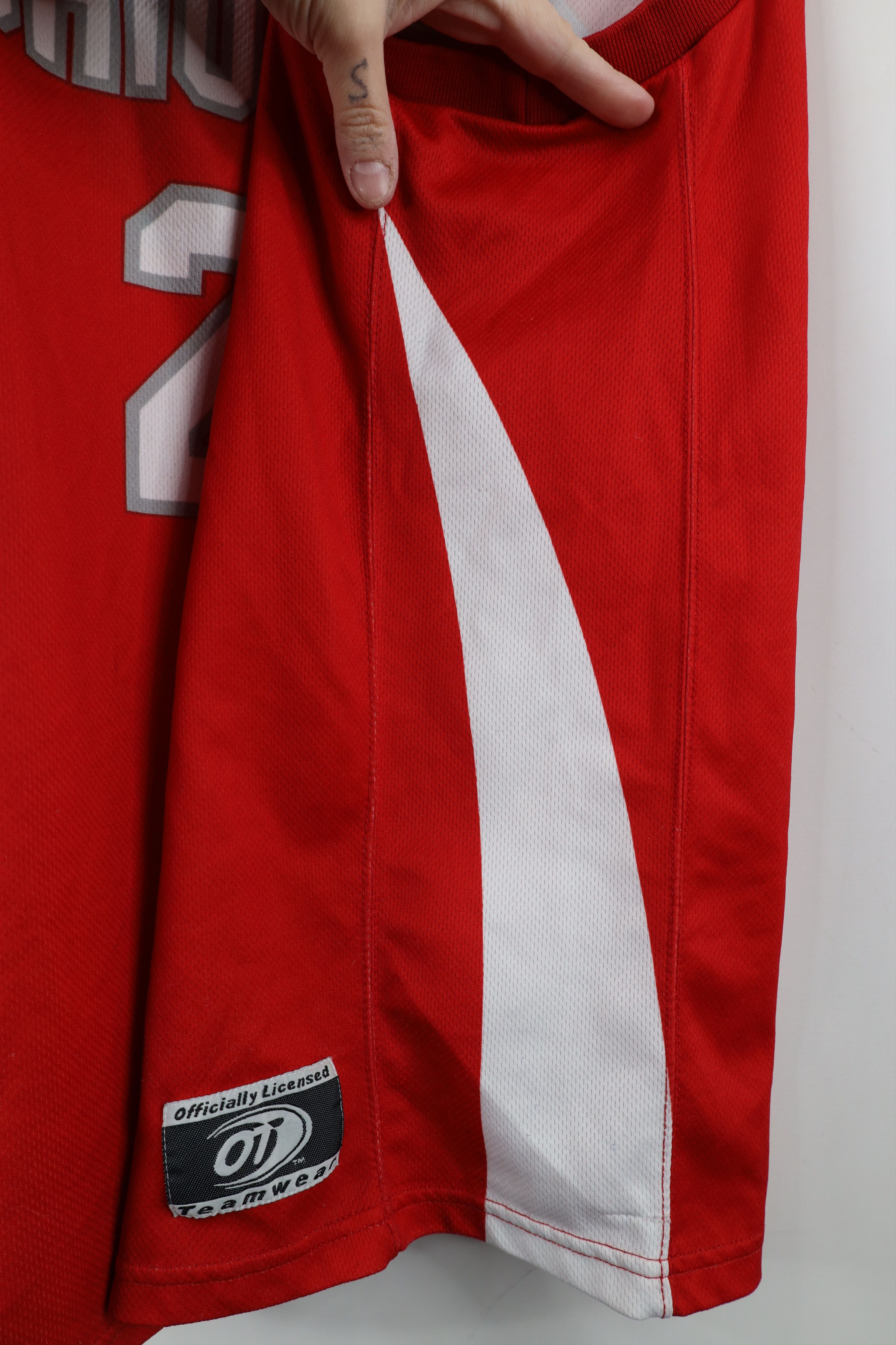 Vintage Vintage The Ohio State University Basketball Jersey Red #20 Size US M / EU 48-50 / 2 - 7 Thumbnail