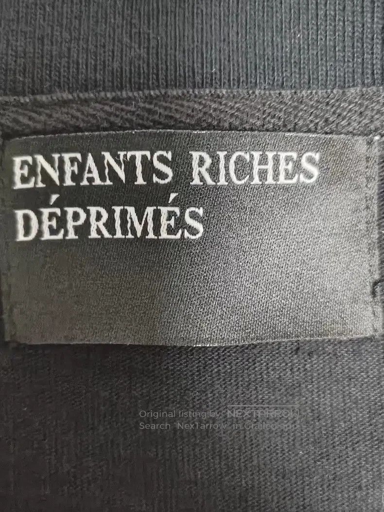 Enfants Riches Deprimes Enfants Riches Deprimes Abstract tassel destroyed long-sle Size US S / EU 44-46 / 1 - 3 Thumbnail