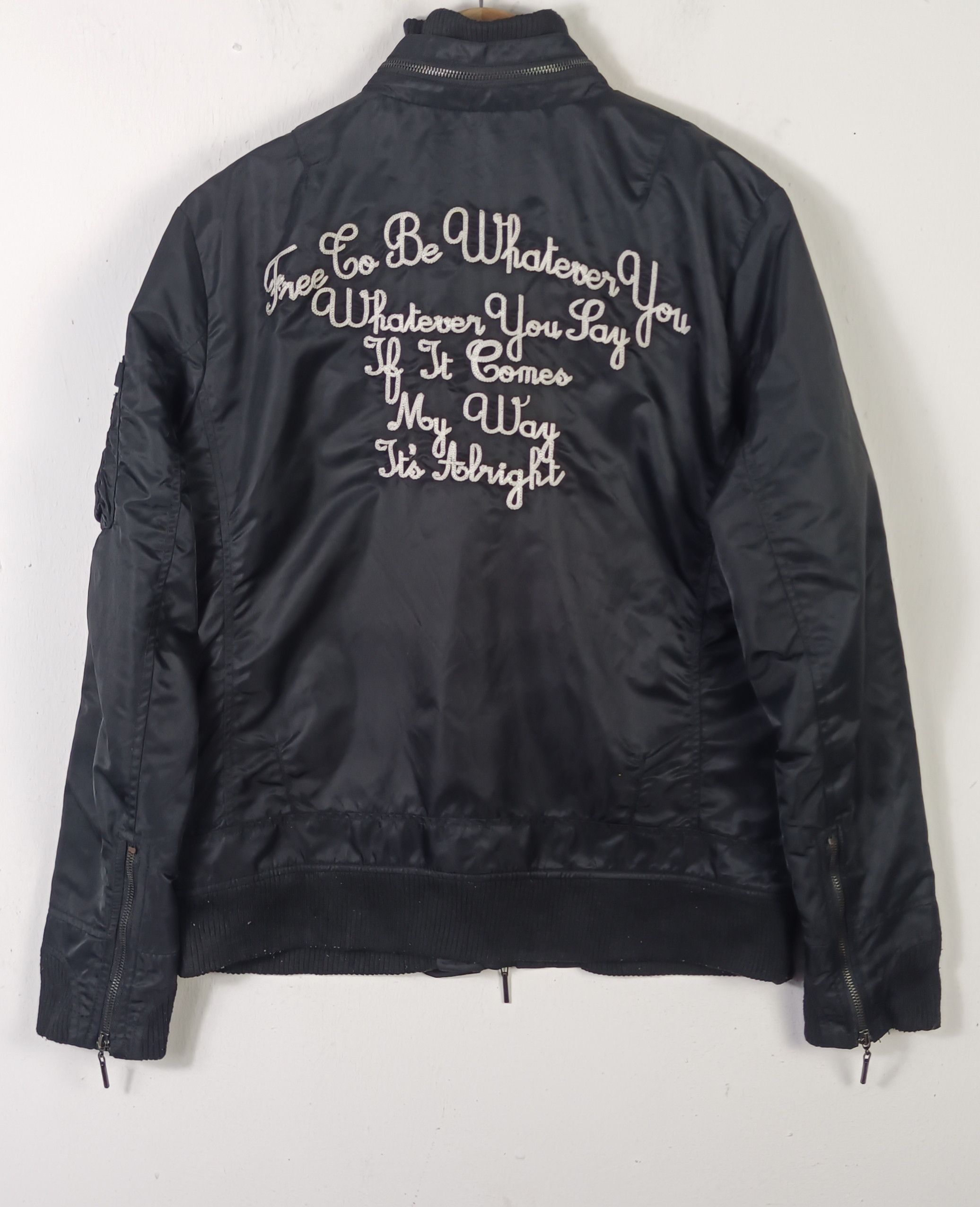 If Six Was Nine × Japanese Brand Azul by Moussy BomberJacketEmbroidery ifsixwasnine lgb style Size US L / EU 52-54 / 3 - 2 Thumbnail