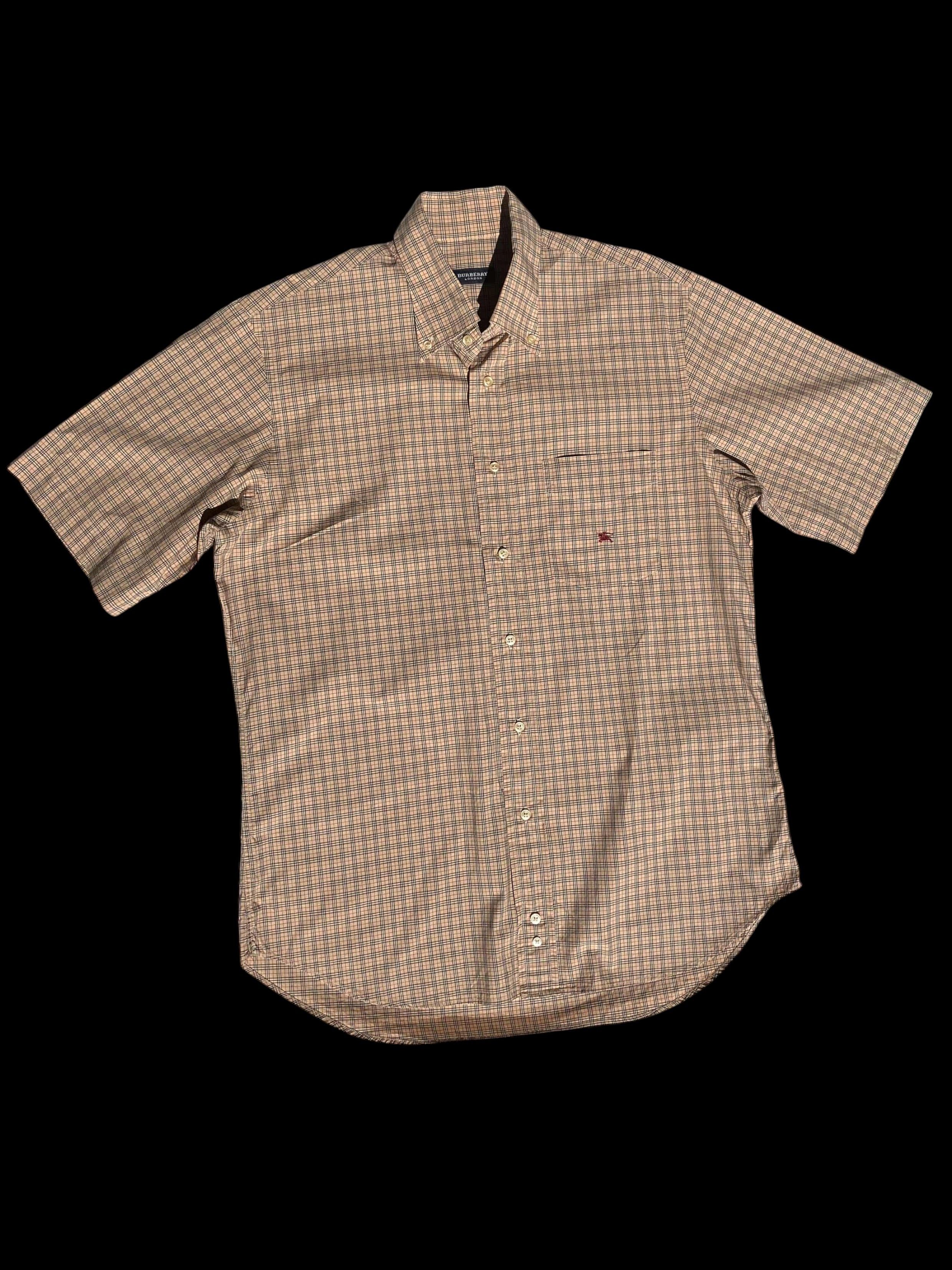 Burberry Burberry London Men's Nova Check Plaid Button Shirt Size 3 L Size US L / EU 52-54 / 3 - 3 Thumbnail