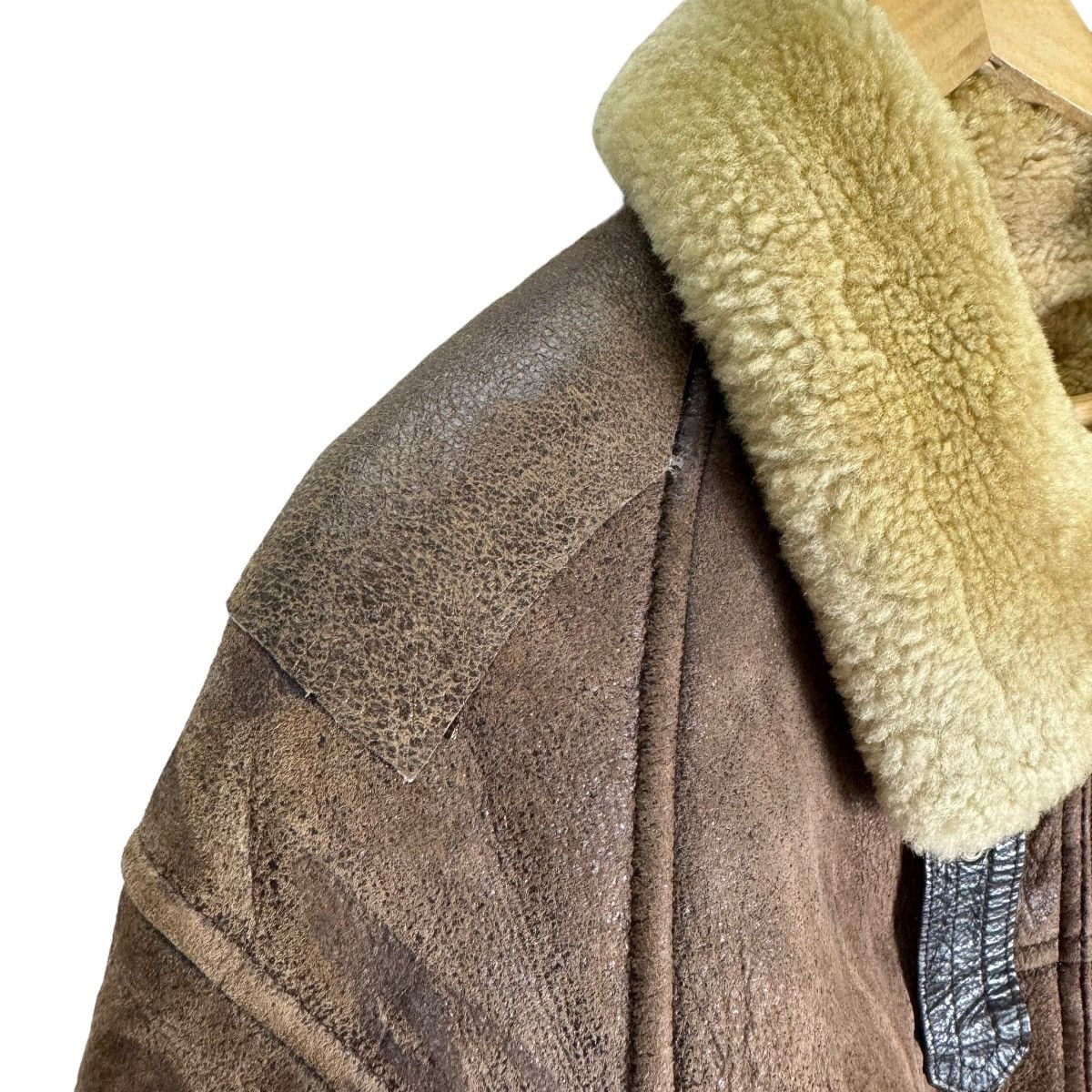 Vintage ⚡️SHEARLING TEXAS B6 SHEEPSKIN LEATHER JACKET Size US M / EU 48-50 / 2 - 6 Thumbnail