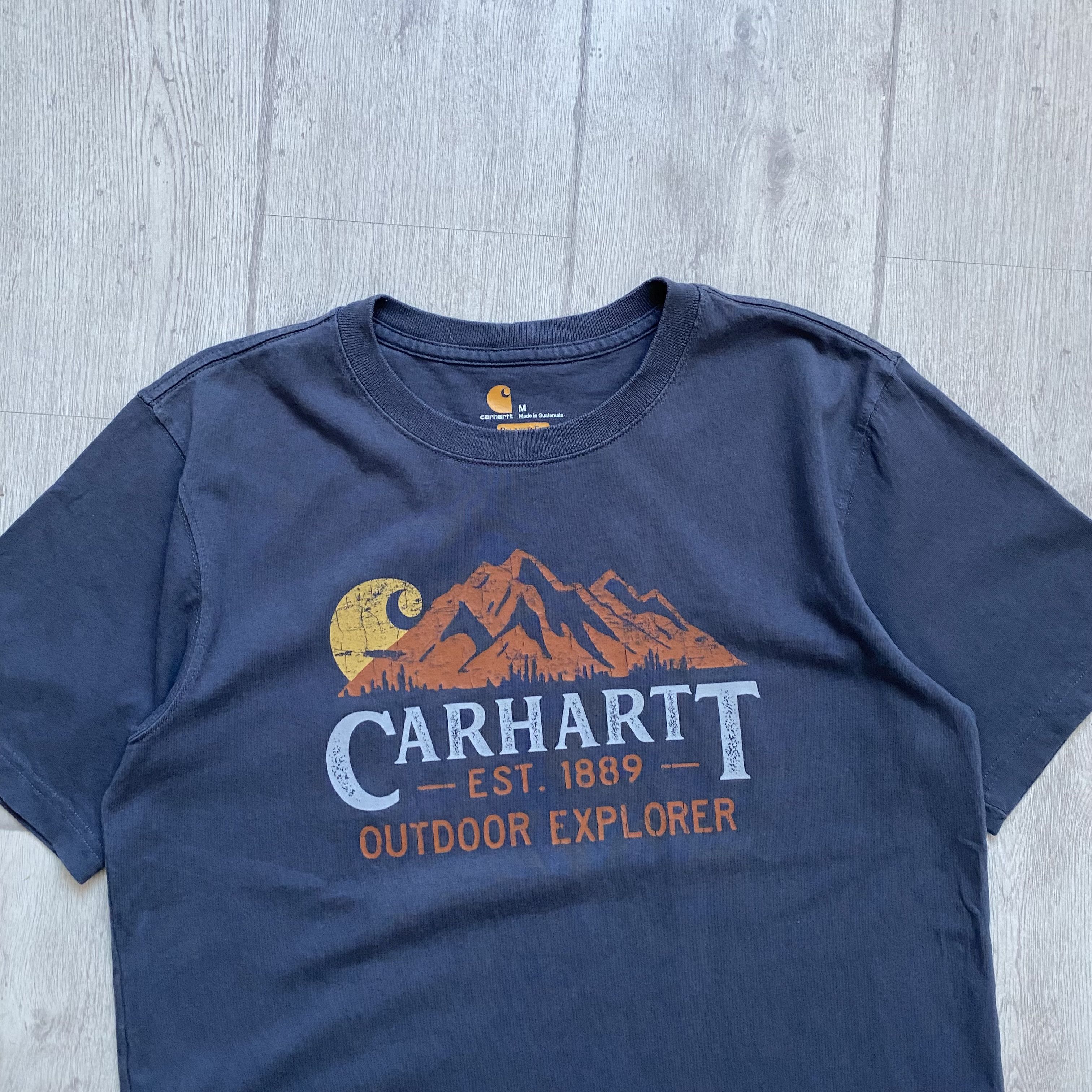 Carhartt Carhartt Outdor Printed Tee Short Sleeve Vintage Size US M / EU 48-50 / 2 - 2 Thumbnail