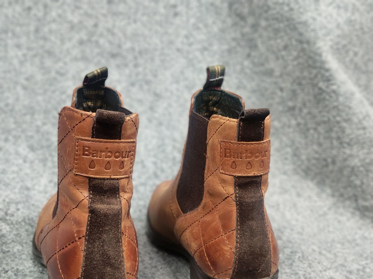 Barbour Barbour Rimini Waterproof Chestnut Chelsea Leather Boots Size US 5 / IT 35 - 10 Thumbnail