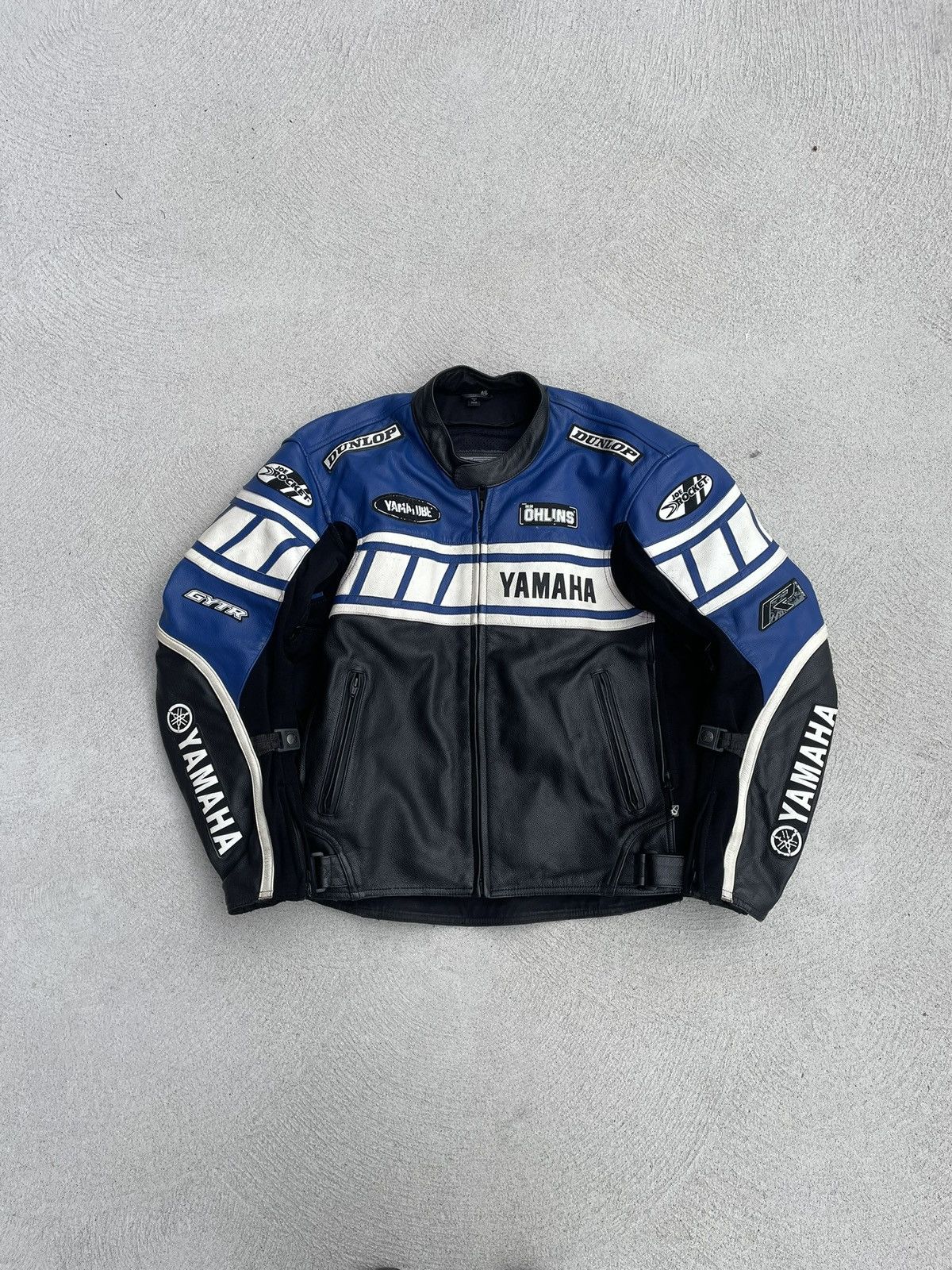 Vintage × Yamaha Vintage Yamaha Joe Rocket Motorcycle Leather Jacket Size US L / EU 52-54 / 3 - 1 Thumbnail
