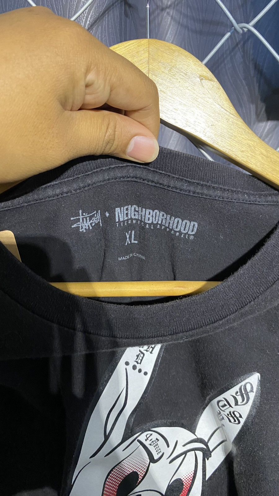 Neighborhood × Stussy STUSSY X NEIGHBOURHOOD BONEYARDS RABBIT TSHIRT Size US XL / EU 56 / 4 - 5 Thumbnail