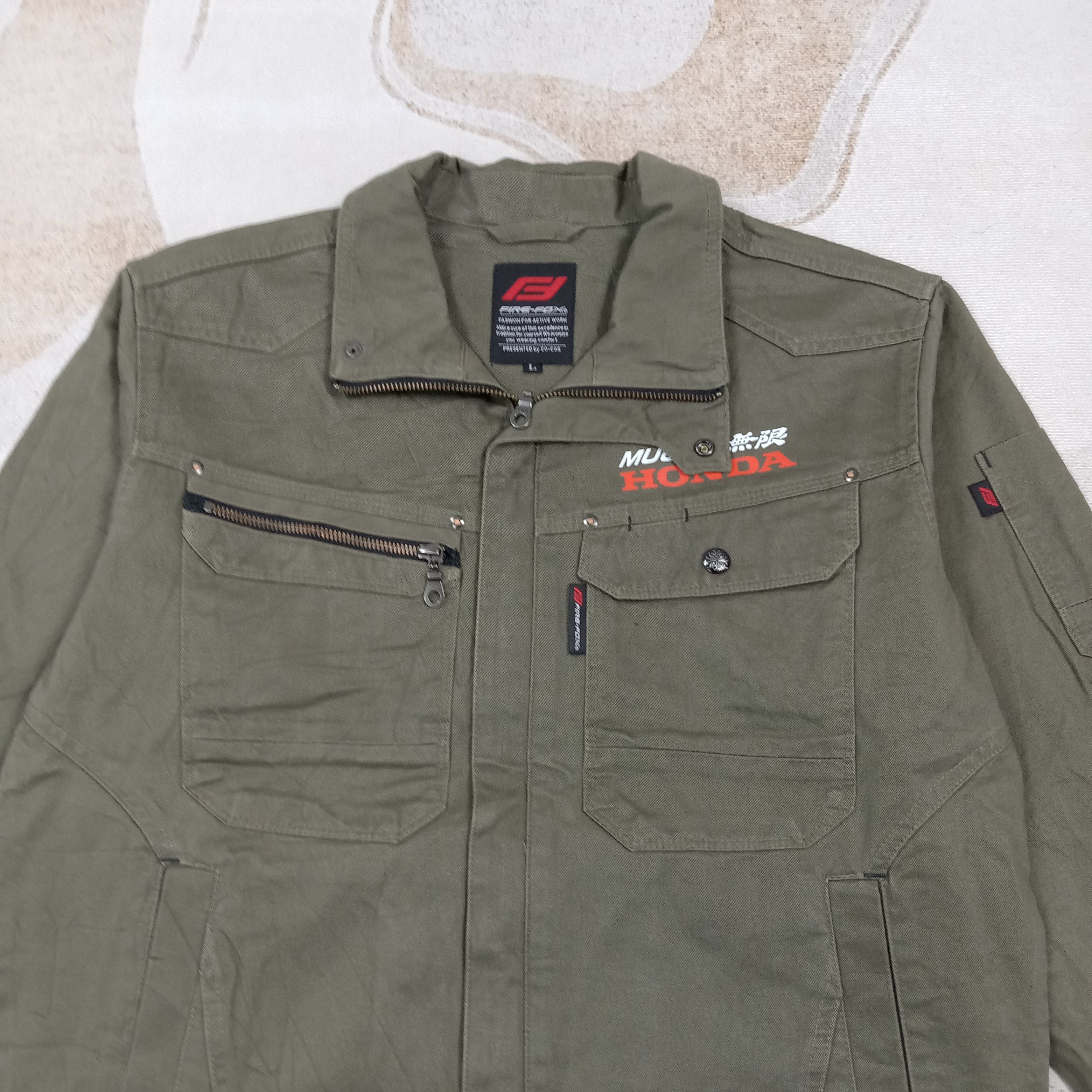 Honda HHonda Mugen Japanese Racing Team Custom Jacket C284N19 Size US M / EU 48-50 / 2 - 4 Thumbnail
