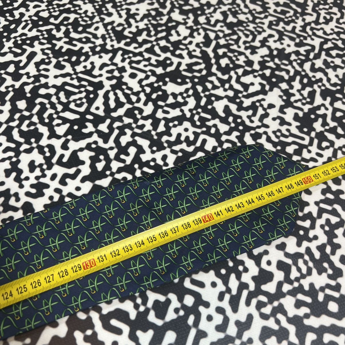 Bally Vintage Y2K Bally Monogram Luxury Casual Tie Size ONE SIZE - 7 Thumbnail