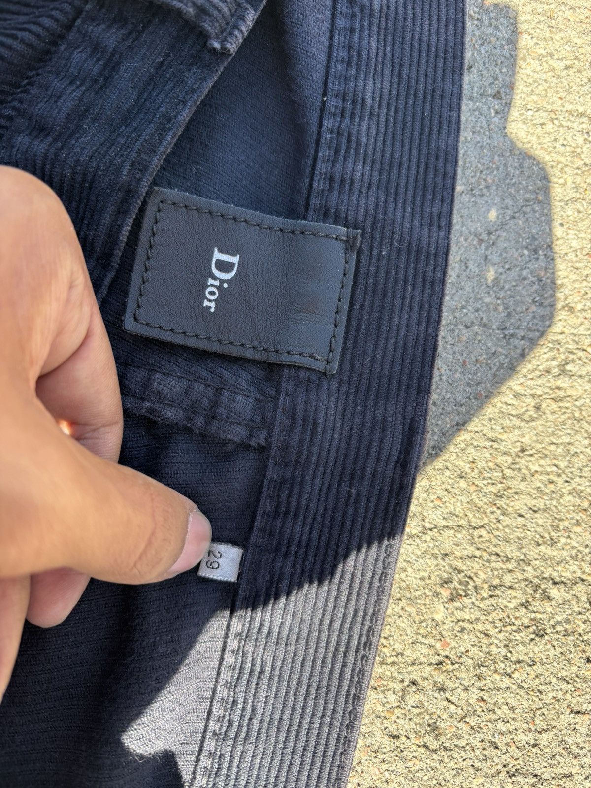 Dior VOTC dior corduroy Size US 29 - 4 Thumbnail