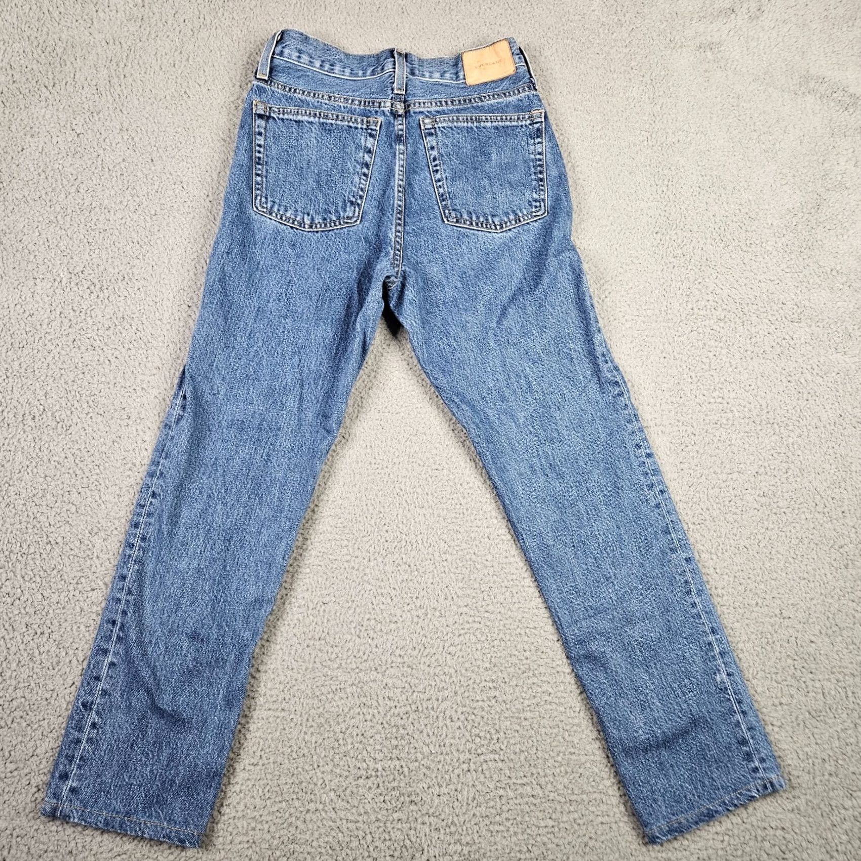 Everlane Everlane Jeans The 90s Cheeky Northridge Organic Cotton Ankle Size 25 Blue Regular 90s Womens Jeans Size 42" / US 20 - 2 Thumbnail