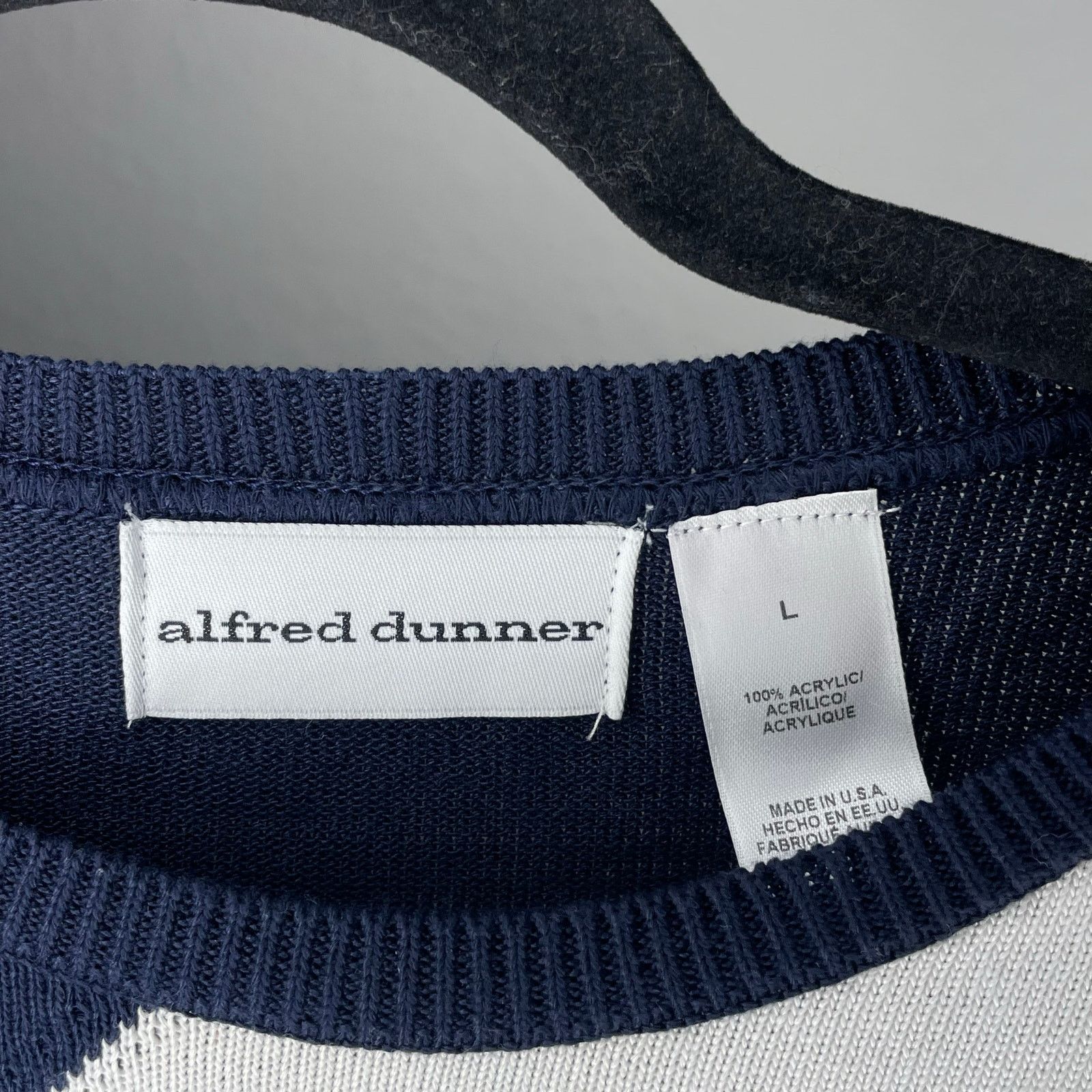 Other Alfred Dunner Knit Sweater Size L / US 10 / IT 46 - 2 Thumbnail