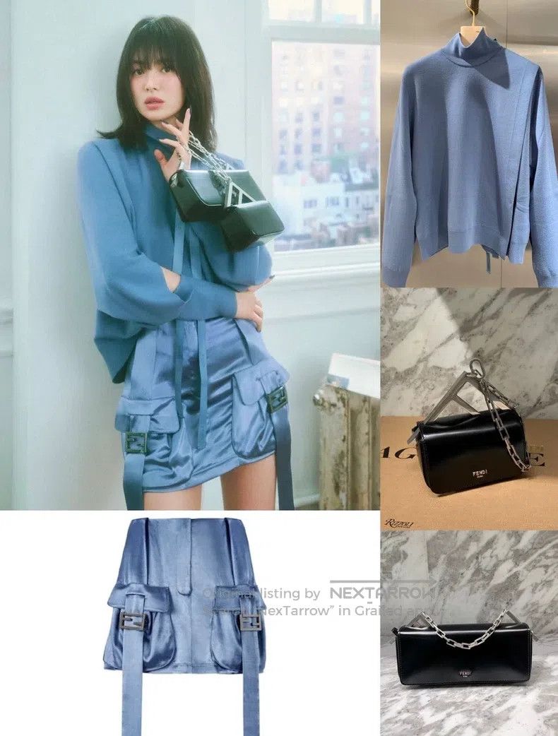 Fendi Wool long-sleeved top