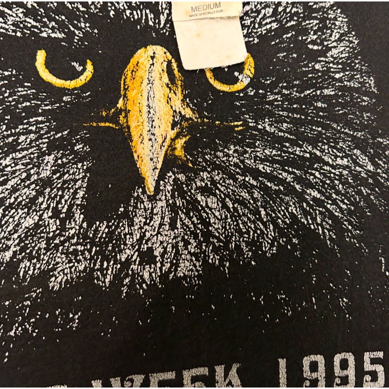 Vintage VINTAGE Daytona Bike Week 1995 Eagle Biker VTG Sleeveless Shirt Mens Size M Black 90s Motorcycle Punk Grunge Hip Hop USA Size US M / EU 48-50 / 2 - 2 Thumbnail