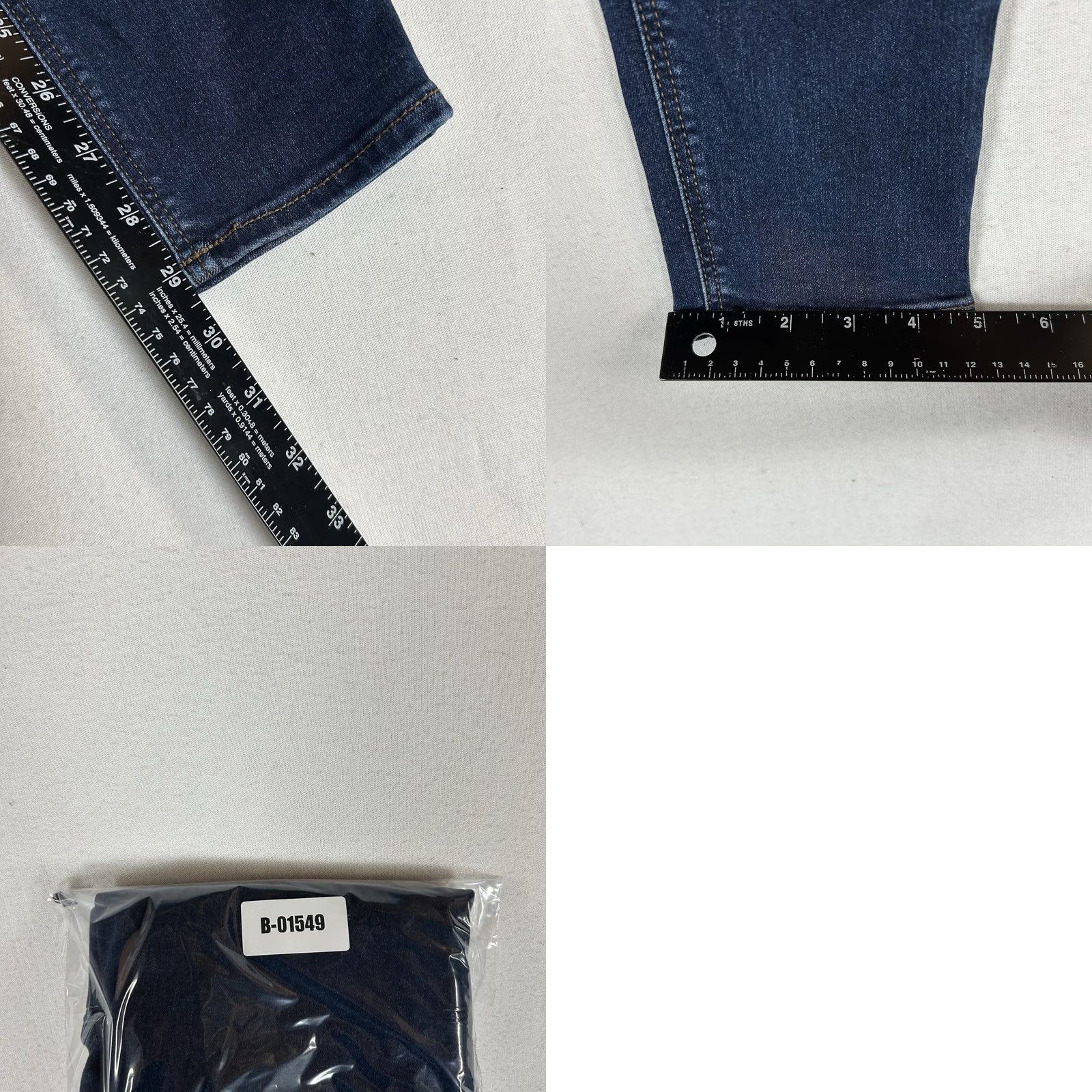 Old Navy Old Navy Rockstar Super Skinny Jeggings Womens 6 Blue Dark Wash Denim Pullover Jeans Skinny City 90s Womens Size M / US 6-8 / IT 42-44 - 9 Thumbnail