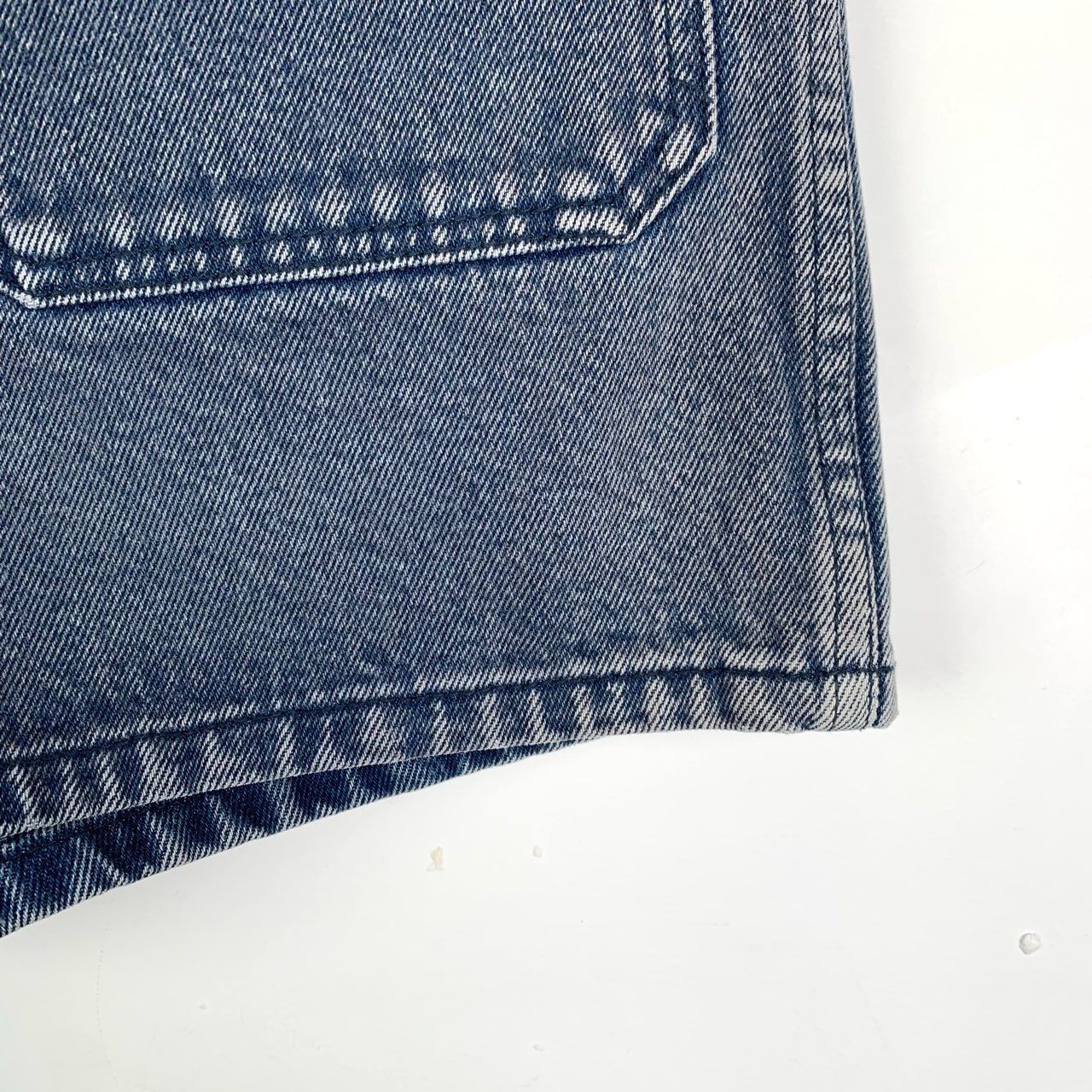 Dior Christian Dior Womens Denim High-Waisted Shorts Blue Italian Size 36" / US 14 / IT 50 - 4 Thumbnail