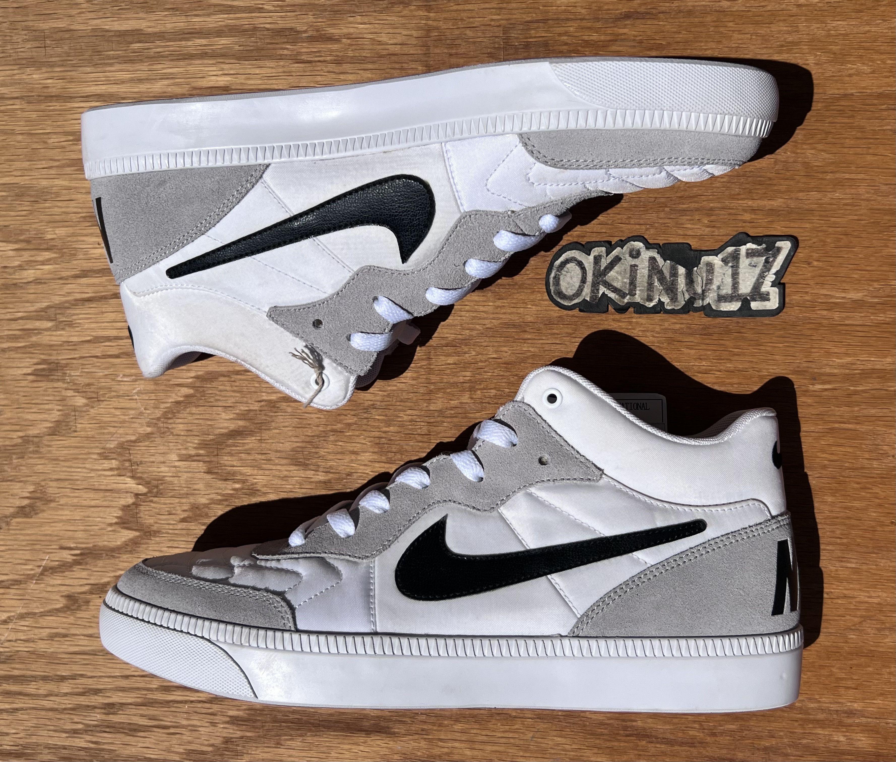 Nike 2014 Nike Tiempo Trainer Mid LOOKESEE SAMPLE NSW sz. 9 Size US 9 / EU 42 - 2 Thumbnail