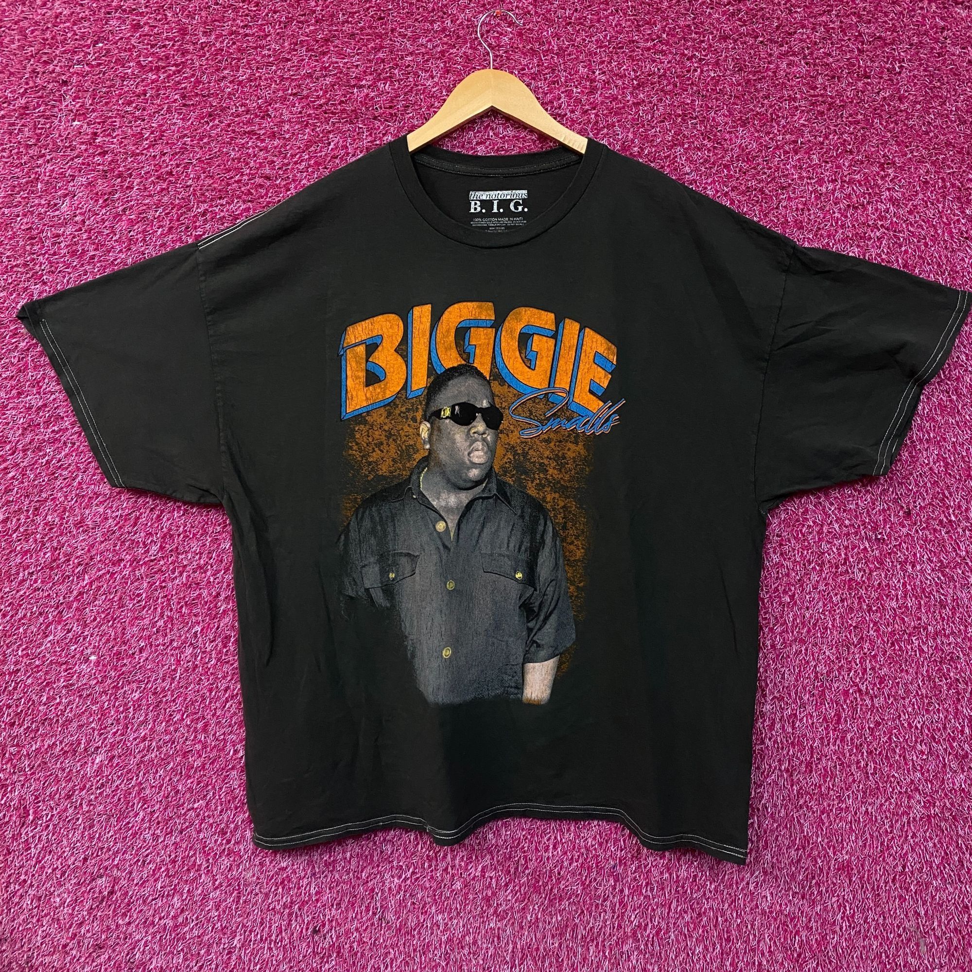 Rap Tees The Notorious B.I.G. Biggie Smalls Graphic T-Shirt M/L Size US L / EU 52-54 / 3 - 1 Thumbnail