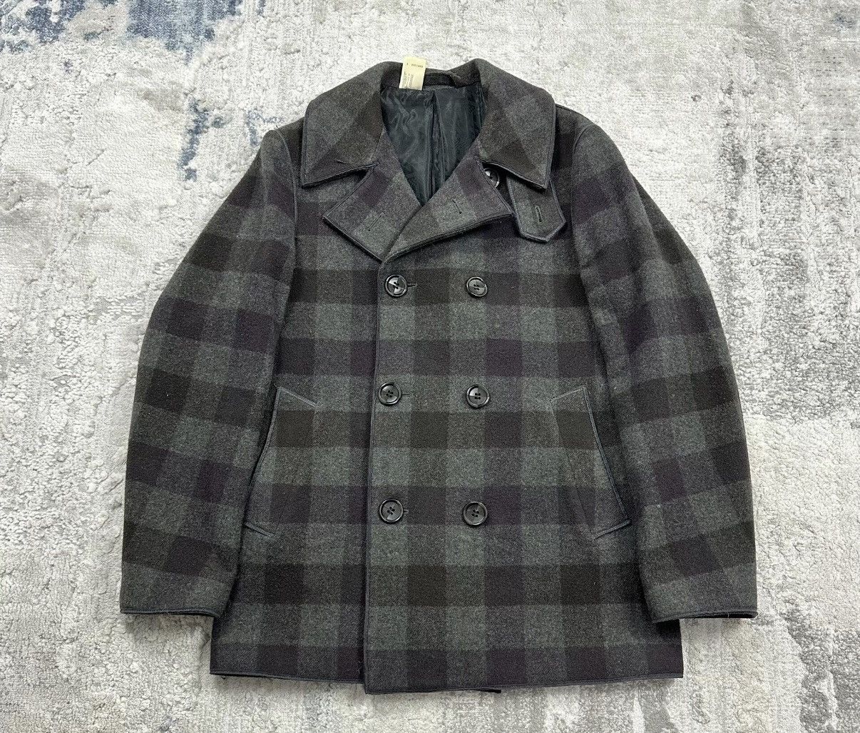N.Hoolywood N.Hoolywood 12AW Heavyweight Wool Double-Breasted Coat J16 Size US XS / EU 42 / 0 - 1 Thumbnail