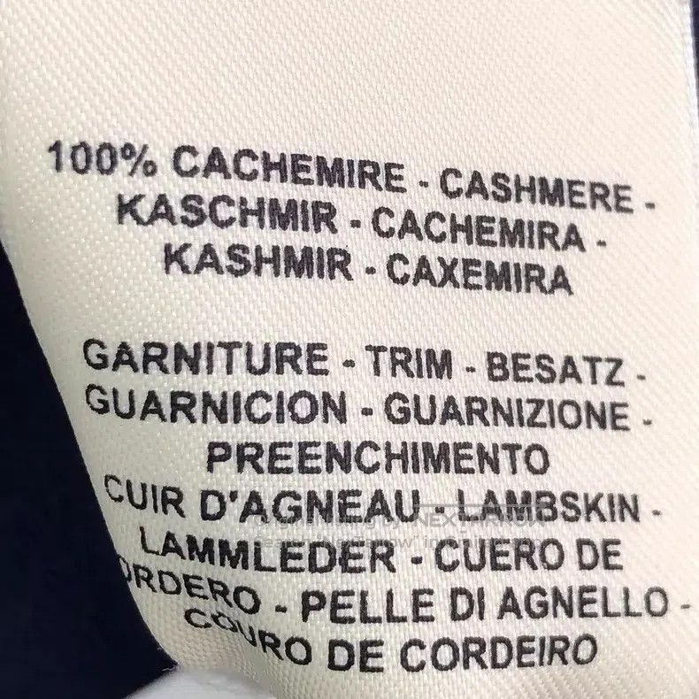 Hermes Hermes Blue Color-blocked Leather Cashmere Jacket Size XXS / US 00 / IT 34 - 6 Thumbnail