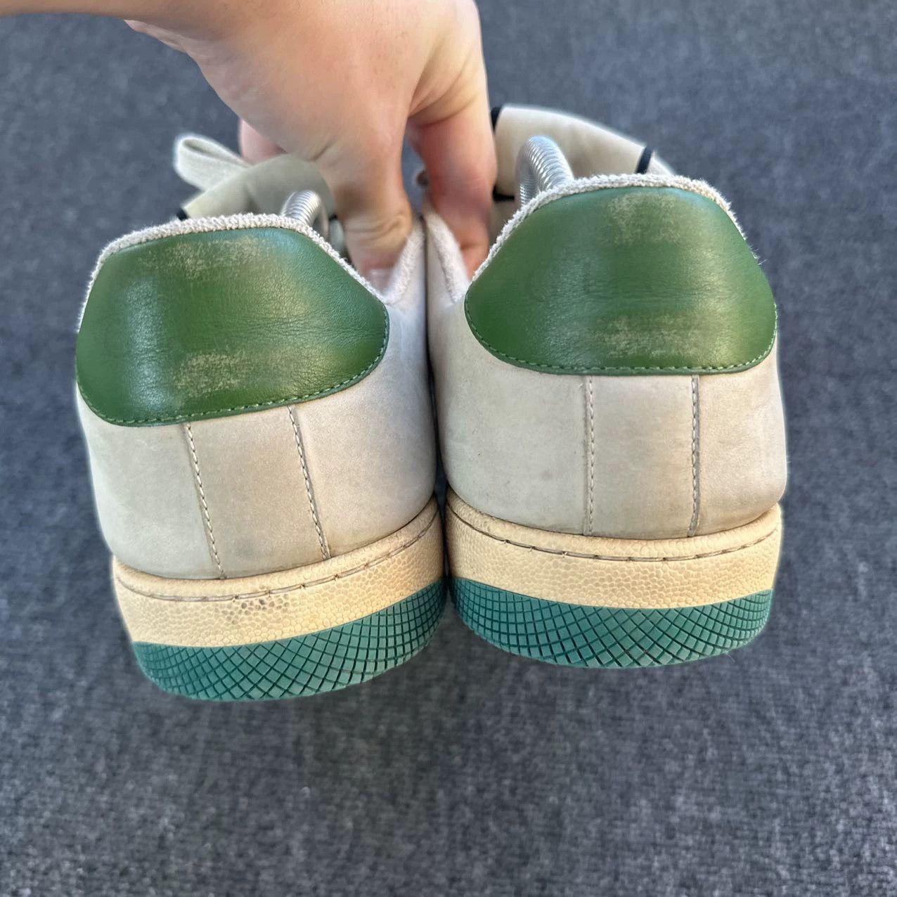 Gucci Gucci distressed dirty sneakers EUR 43 95 new light wear Size US 10 / EU 43 - 3 Thumbnail