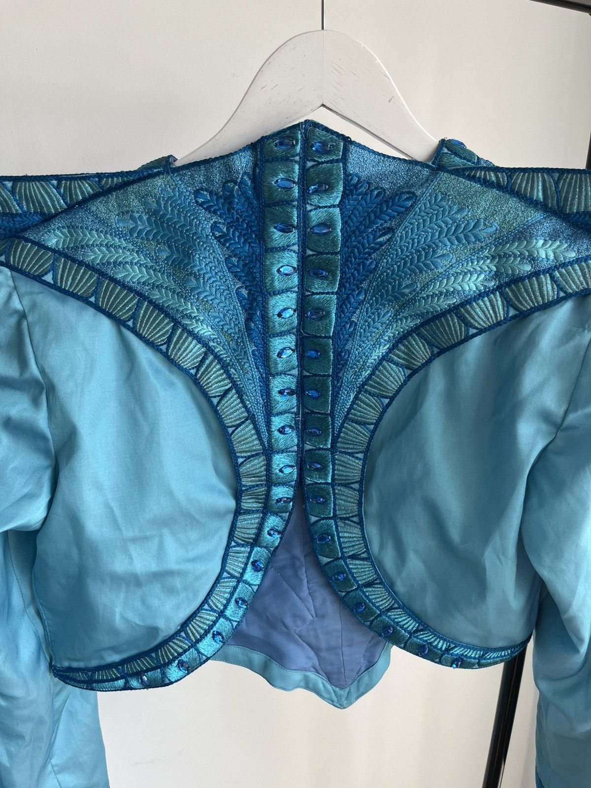 Kansai Yamamoto Runway Kansai Yamamoto SS83 water dragon costume suit set Size S / US 4 / IT 40 - 10 Thumbnail