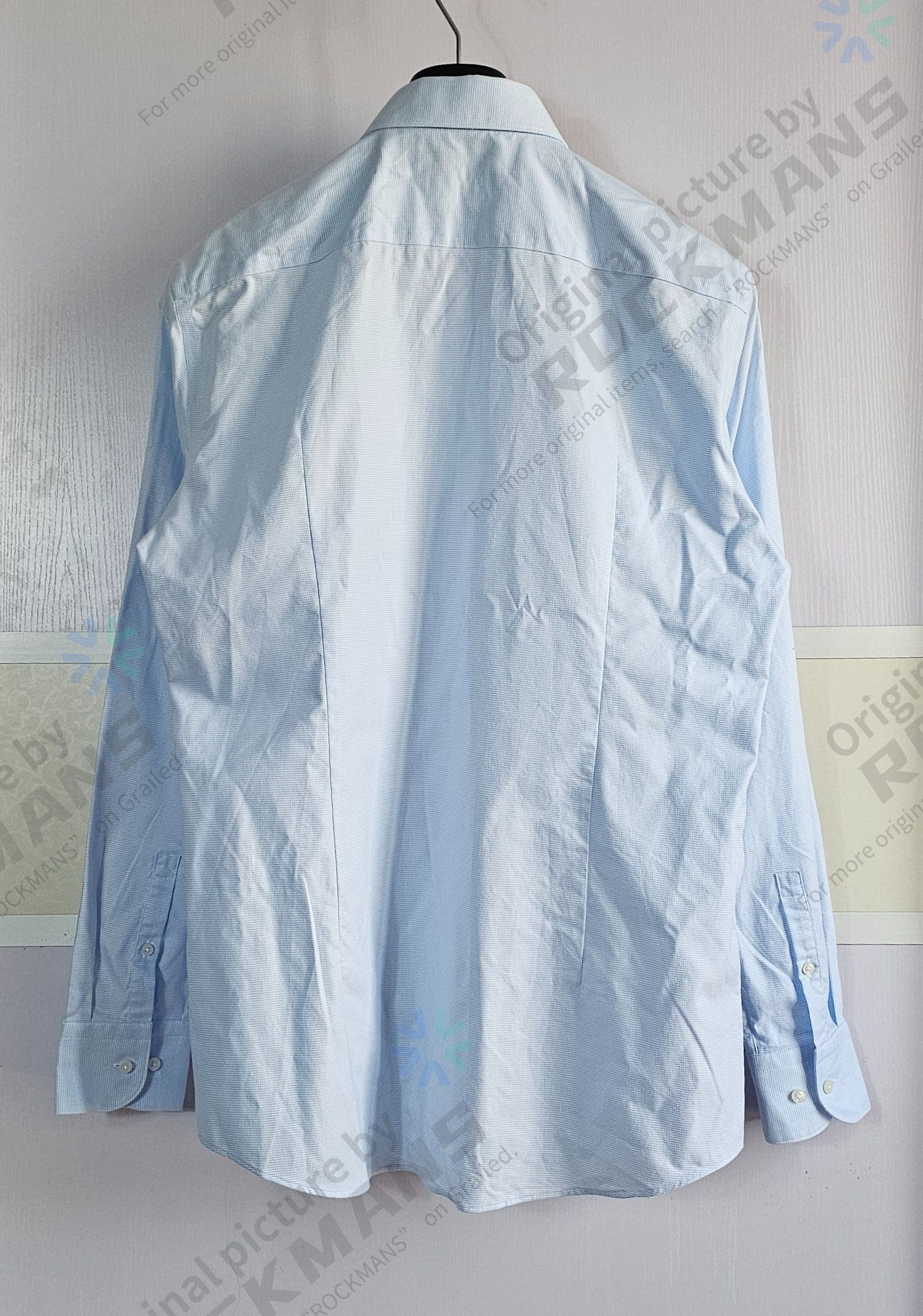 Hugo Boss BOOS Men's Light Blue Shirt Size 42 Size US M / EU 48-50 / 2 - 3 Thumbnail