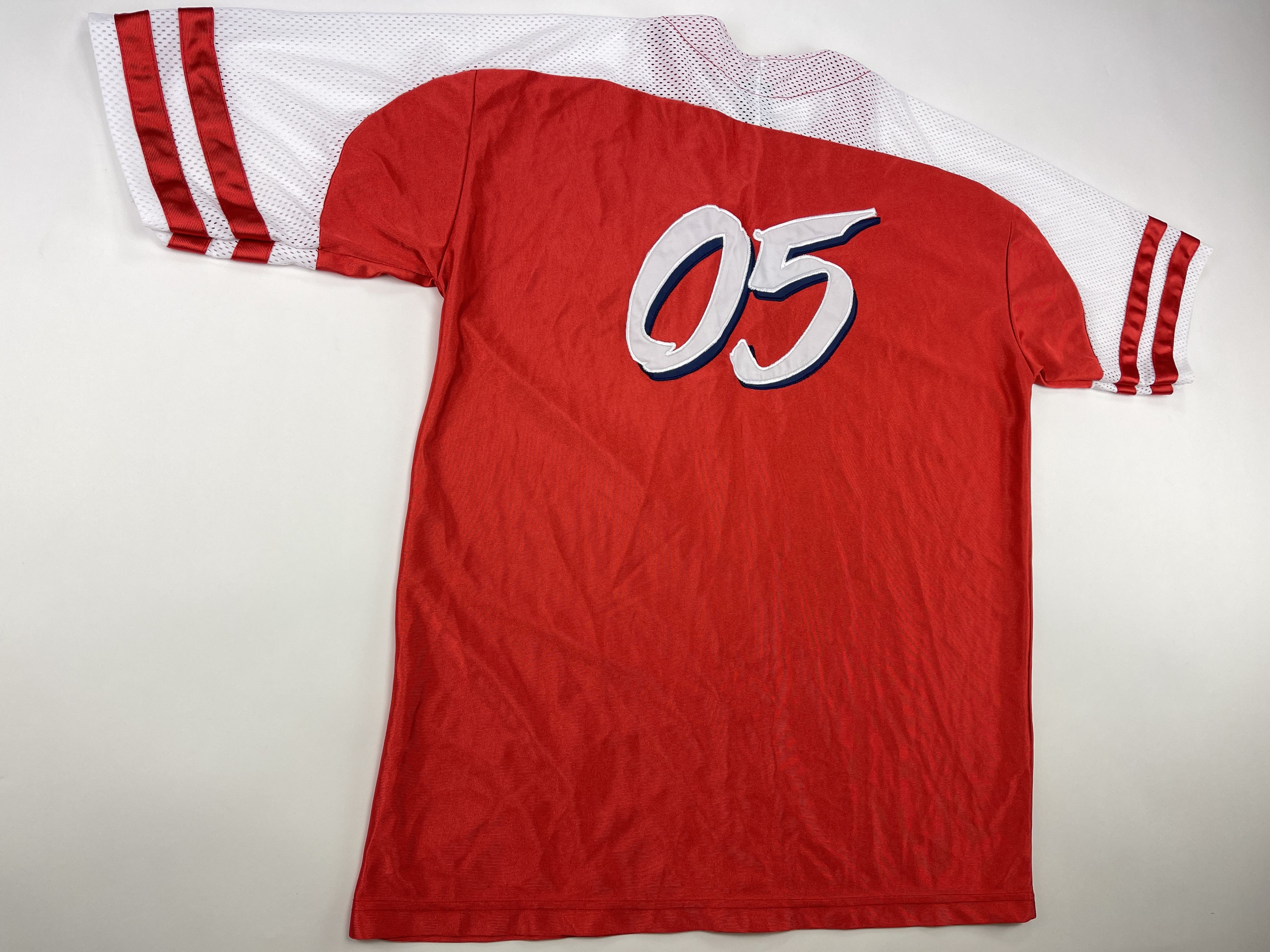 Fubu FUBU jersey, red, vintage hip hop t-shirt, 90s hip hop L Size US L / EU 52-54 / 3 - 3 Thumbnail