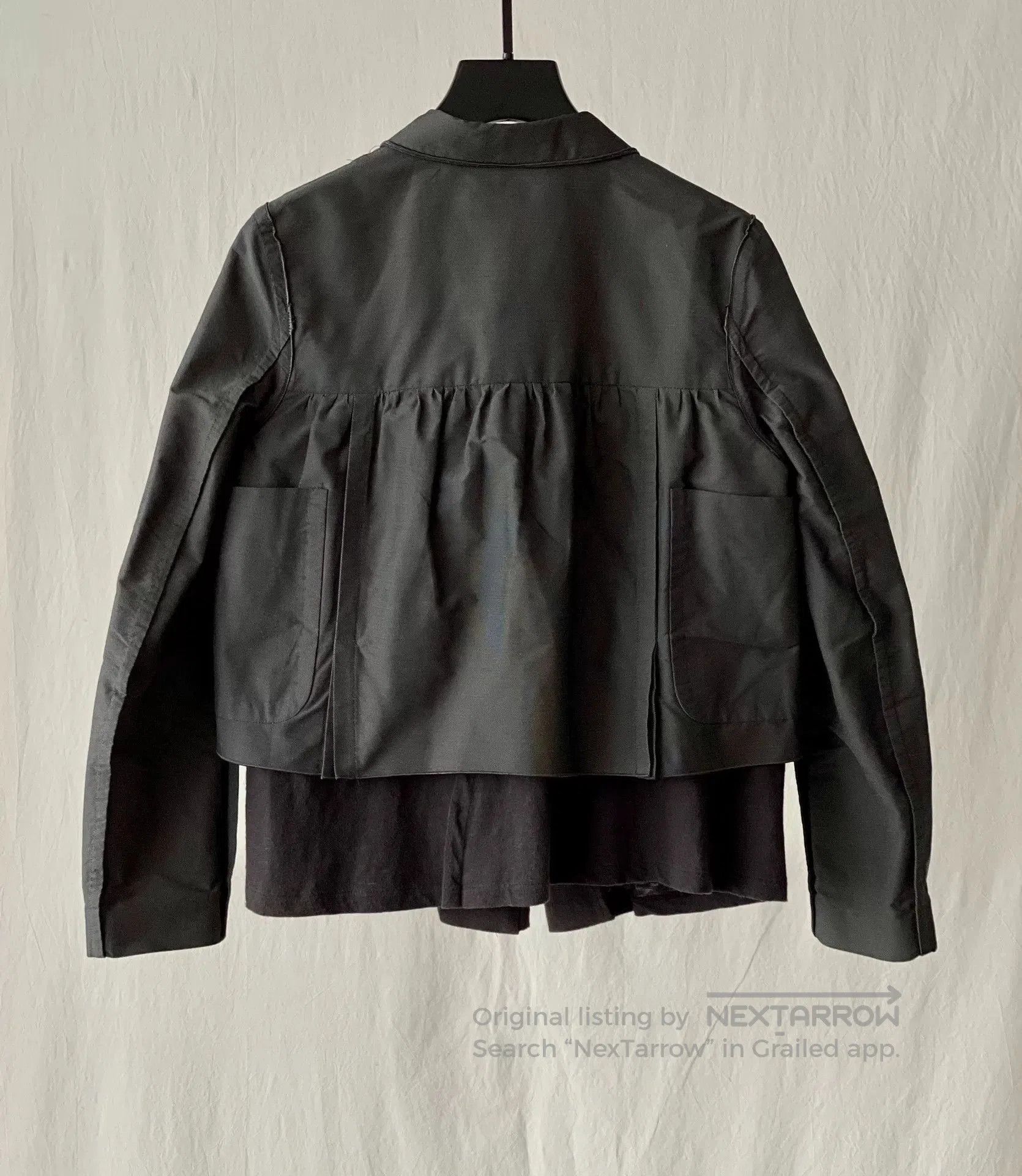 Undercover UNDERCOVER Gray Rocker Style Jacket. Size S / US 4 / IT 40 - 5 Thumbnail