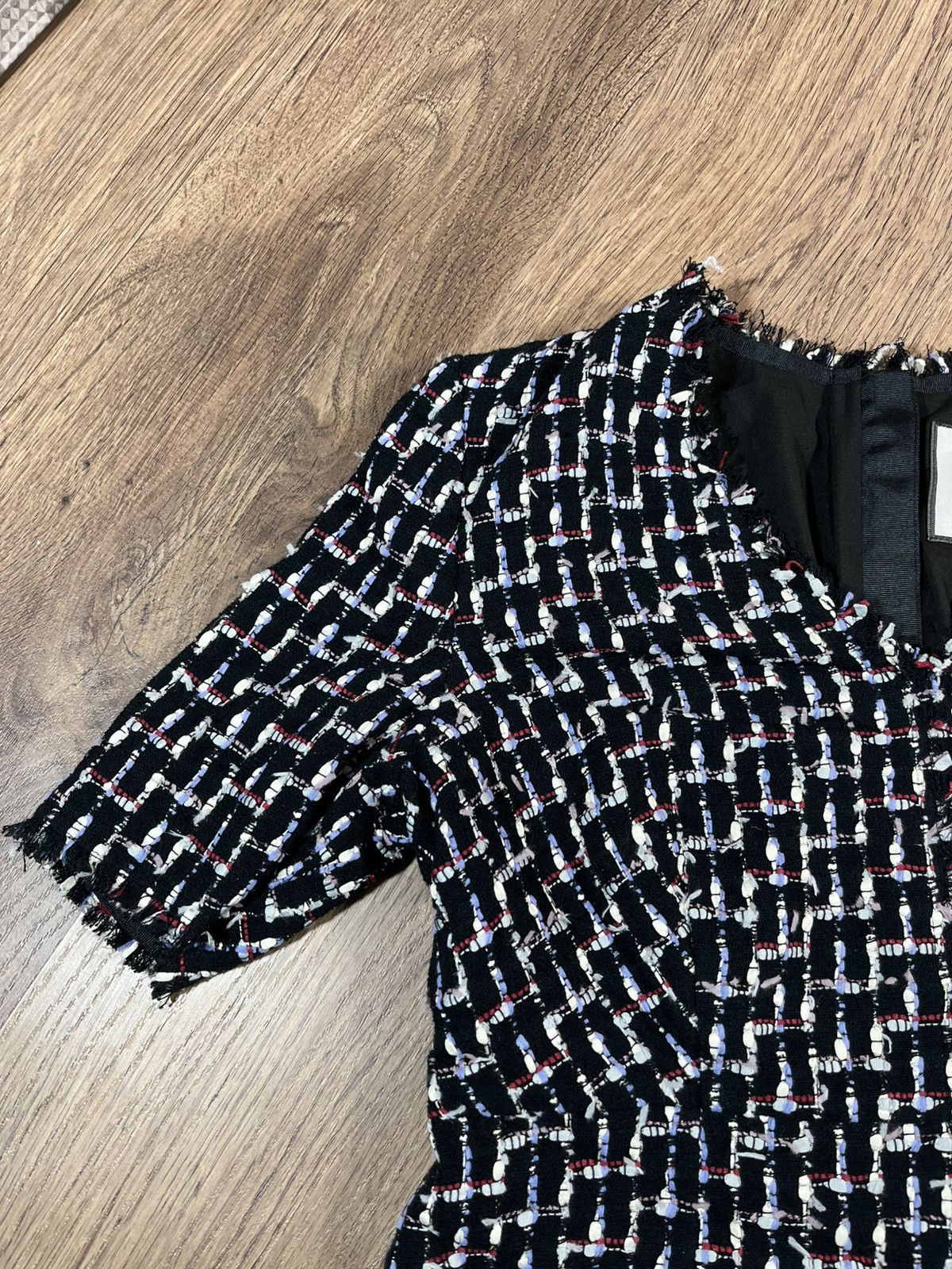 LK Bennett LINTON For LK Bennett London Tweed Dress Size XL / US 12-14 / IT 48-50 - 4 Thumbnail