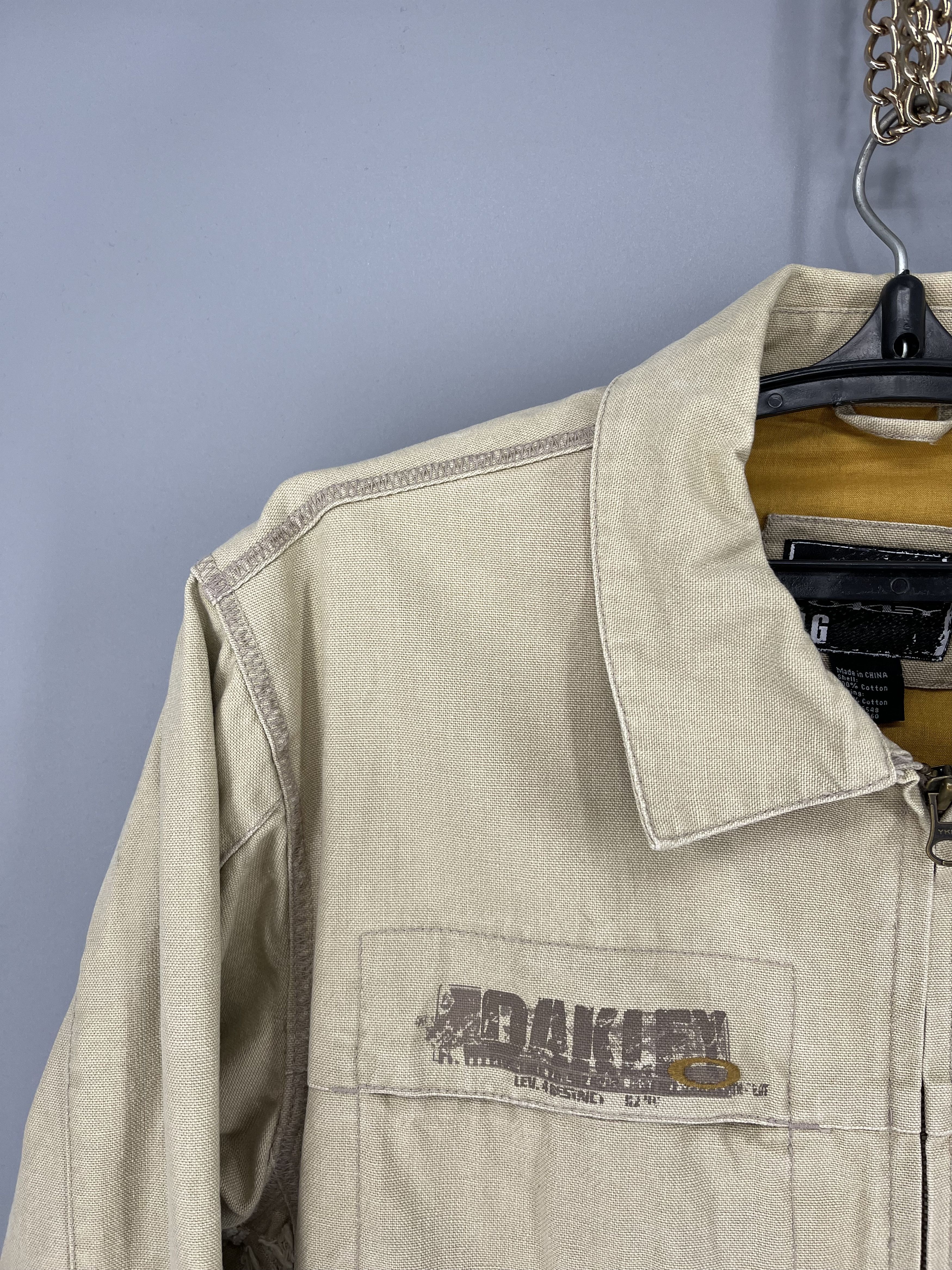 Oakley Oakley Rare Vintage Denim Jacket Garment Dyed 90s M Size US M / EU 48-50 / 2 - 4 Thumbnail