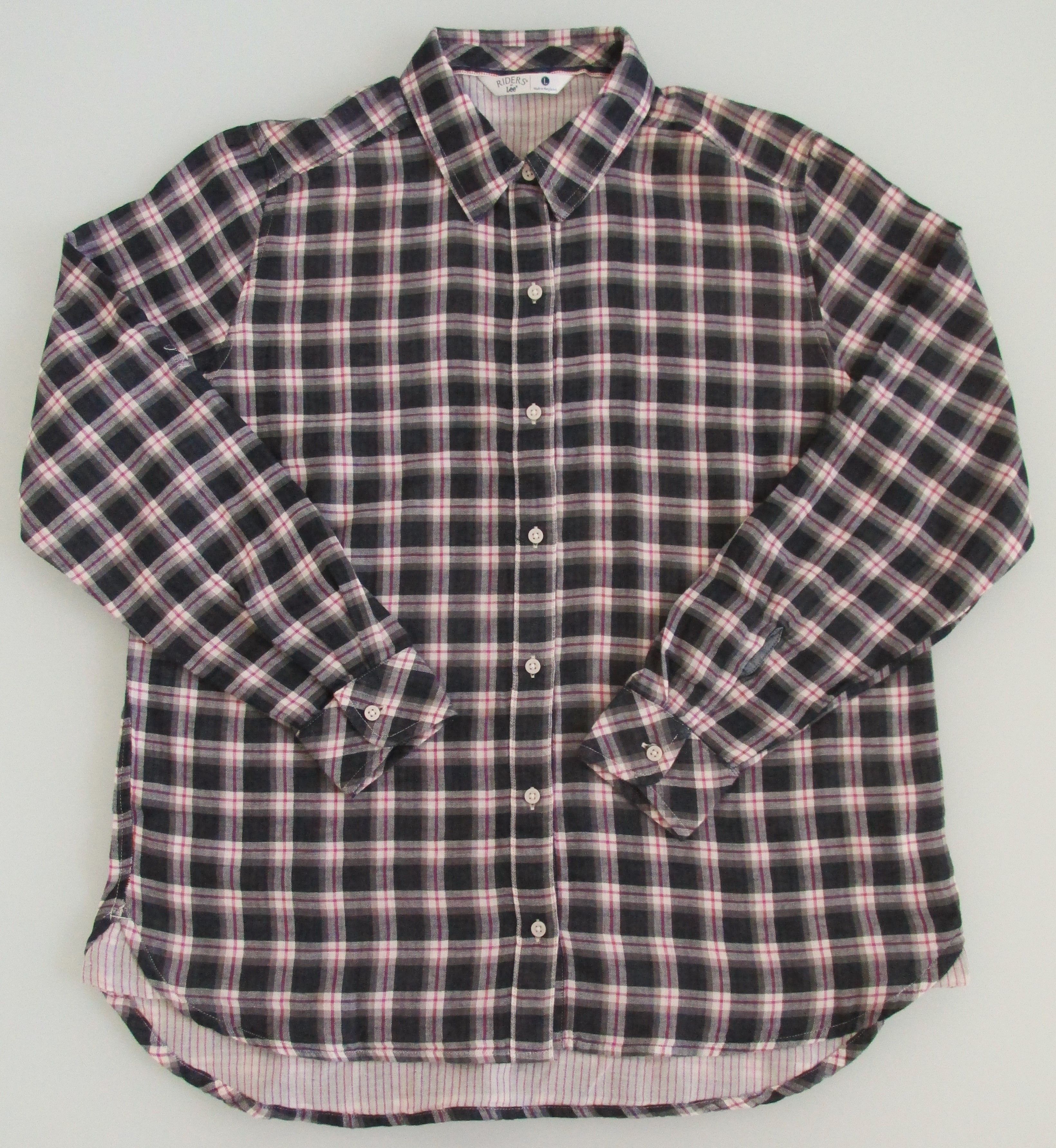 Other Riders by Lee Women's Double Sided Cotton Shirt Size Large Size L / US 10 / IT 46 - 1 Thumbnail