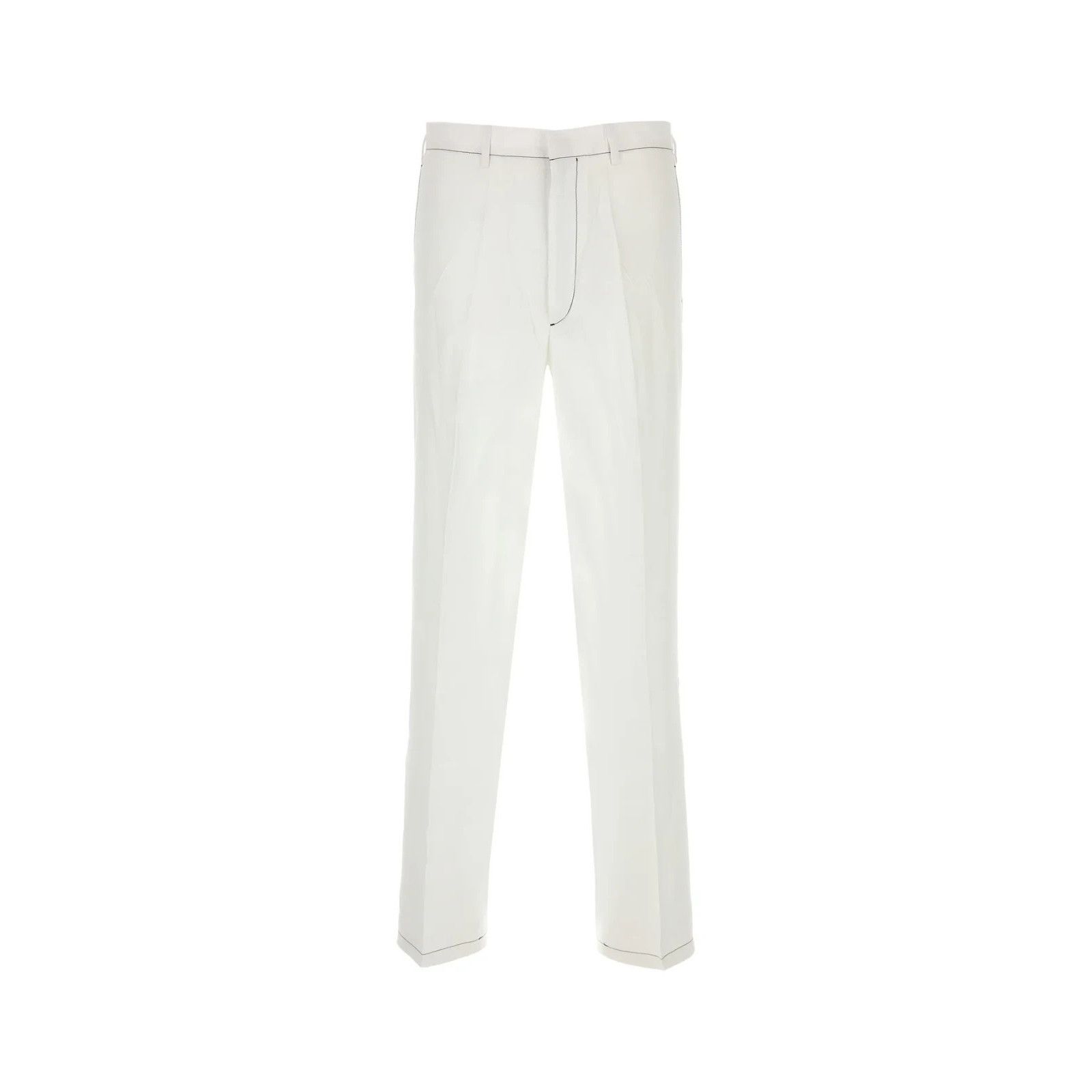 Prada PRADA White Linen Pants New & Authentic (Men's size:US 32 / Size US 32 / EU 48 - 1 Thumbnail