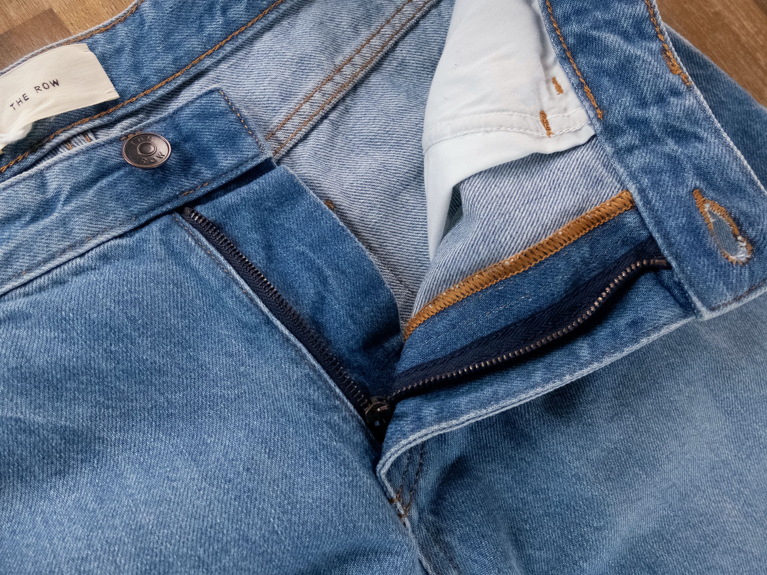The Row THE ROW Eglitta blue straight leg jeans Size 6 / 42 q Size 28" / US 6 / IT 42 - 7 Thumbnail