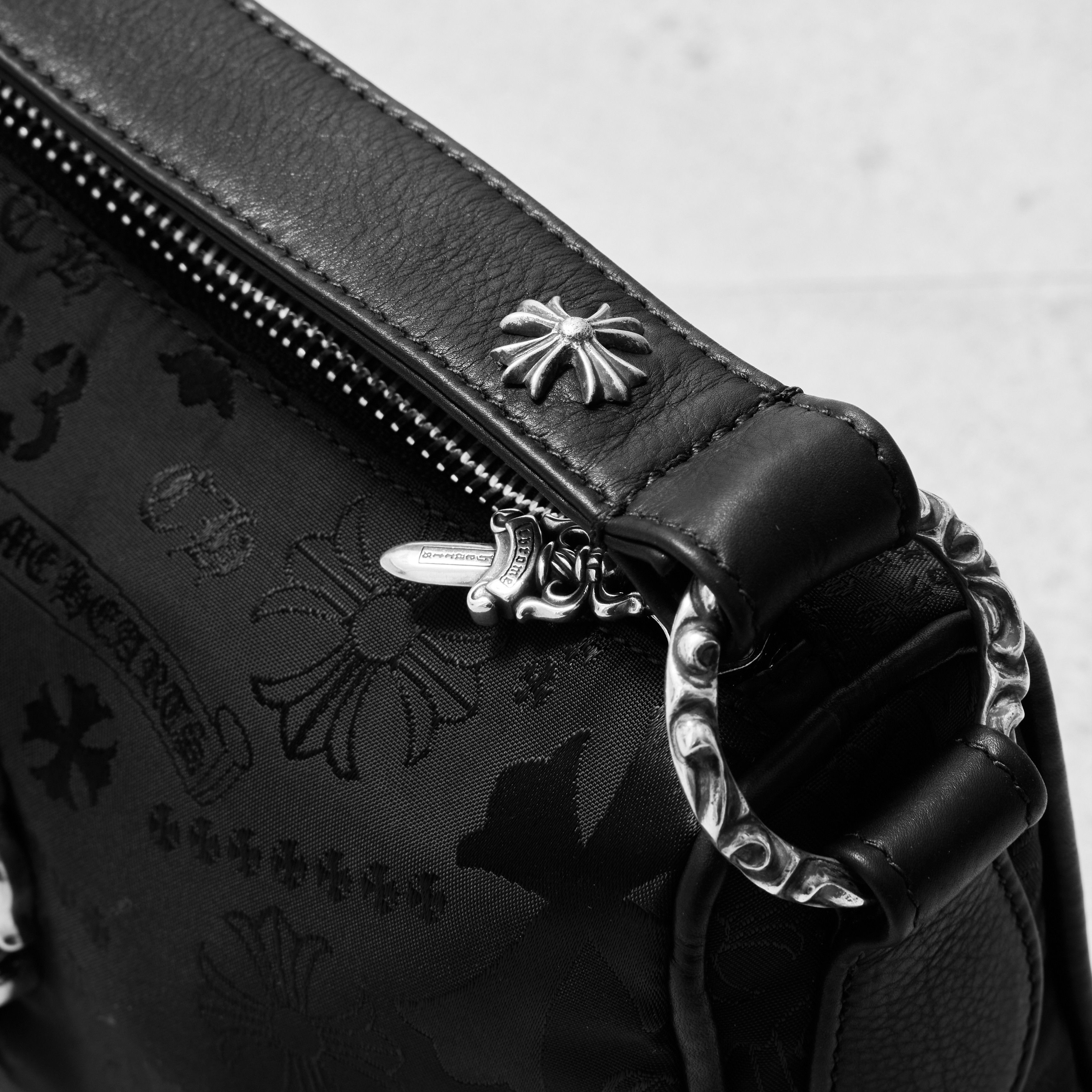 Chrome Hearts CHROME HEARTS Small Chicken Nugget Bag Multi Motif Nylon Size ONE SIZE - 3 Thumbnail