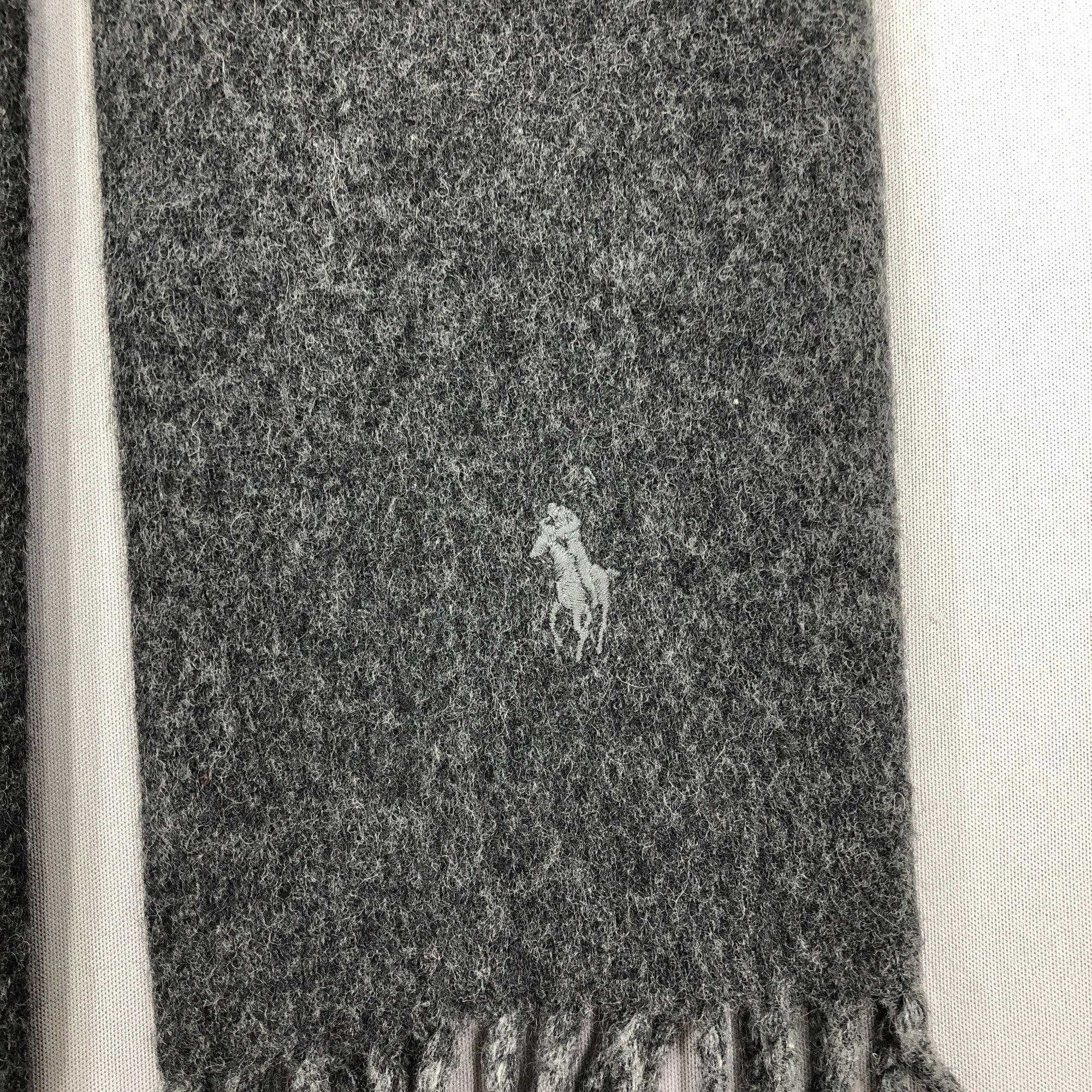 Polo Ralph Lauren Vintage Polo Ralph Lauren Scarf Muffler Wool Scarves Size ONE SIZE - 4 Thumbnail