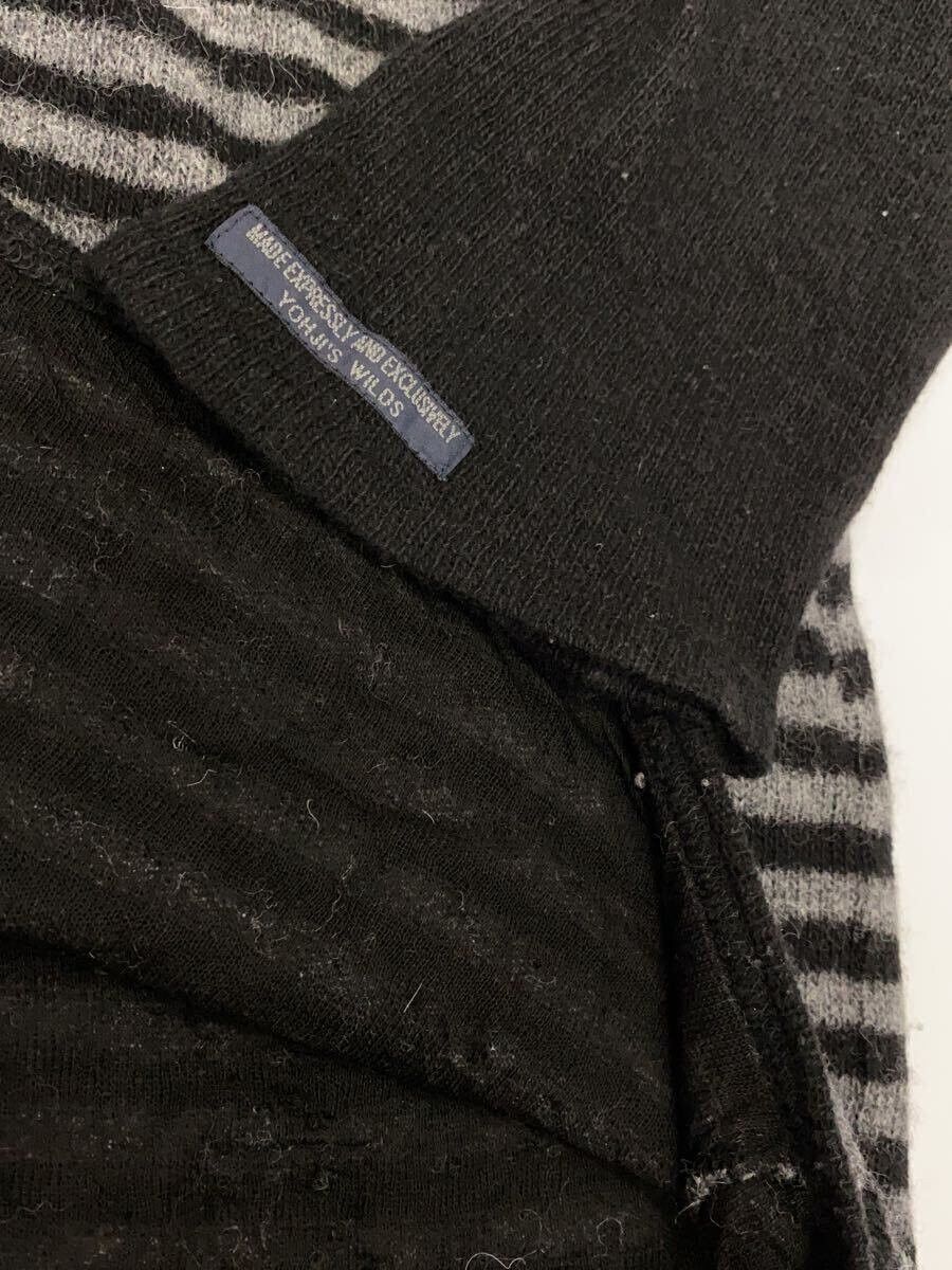 Yohji Yamamoto Pour Homme Asymmetrical Reconstructed Mohair Knit Sweater Size US L / EU 52-54 / 3 - 8 Thumbnail