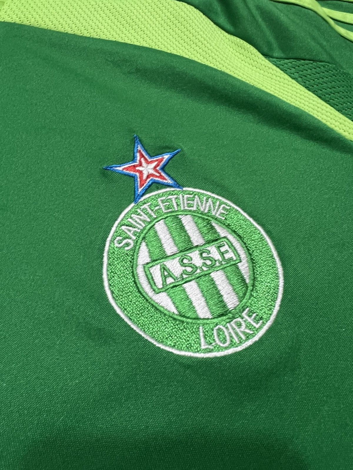 Adidas Saint Etienne Loire 2008 Adidas Home Jersey Size US M / EU 48-50 / 2 - 5 Thumbnail