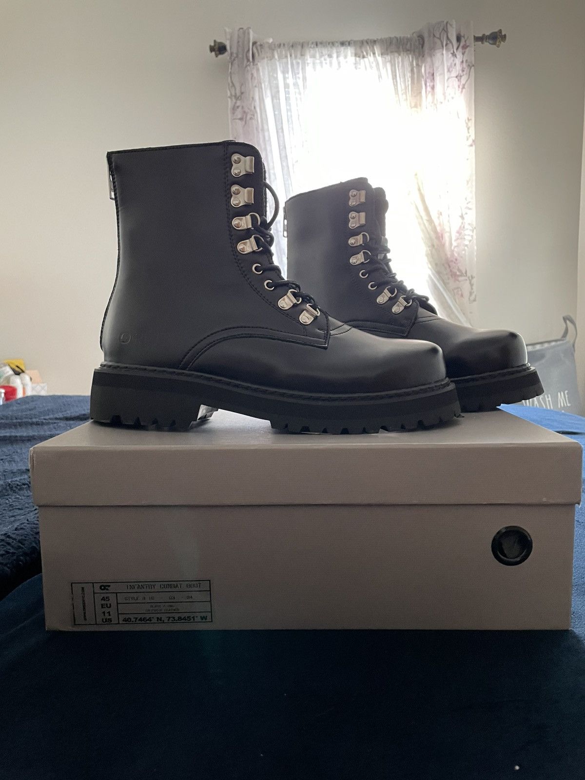 Oree New York Orée New York Duke Infantry Lace Up Combat Boots Size US 11 / EU 44 - 2 Thumbnail