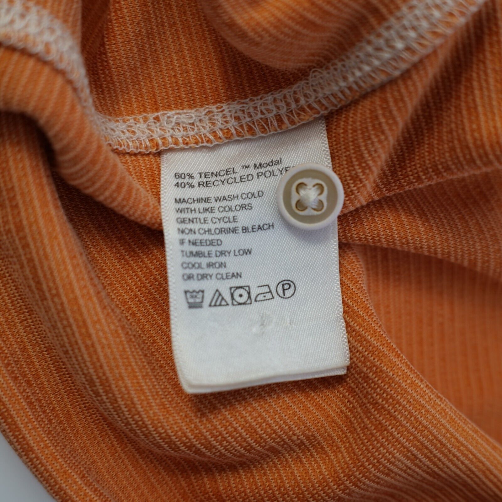 Tommy Bahama Tommy Bahama Large Orange Polo Shirt Tencel Polyester Short Size US L / EU 52-54 / 3 - 11 Thumbnail