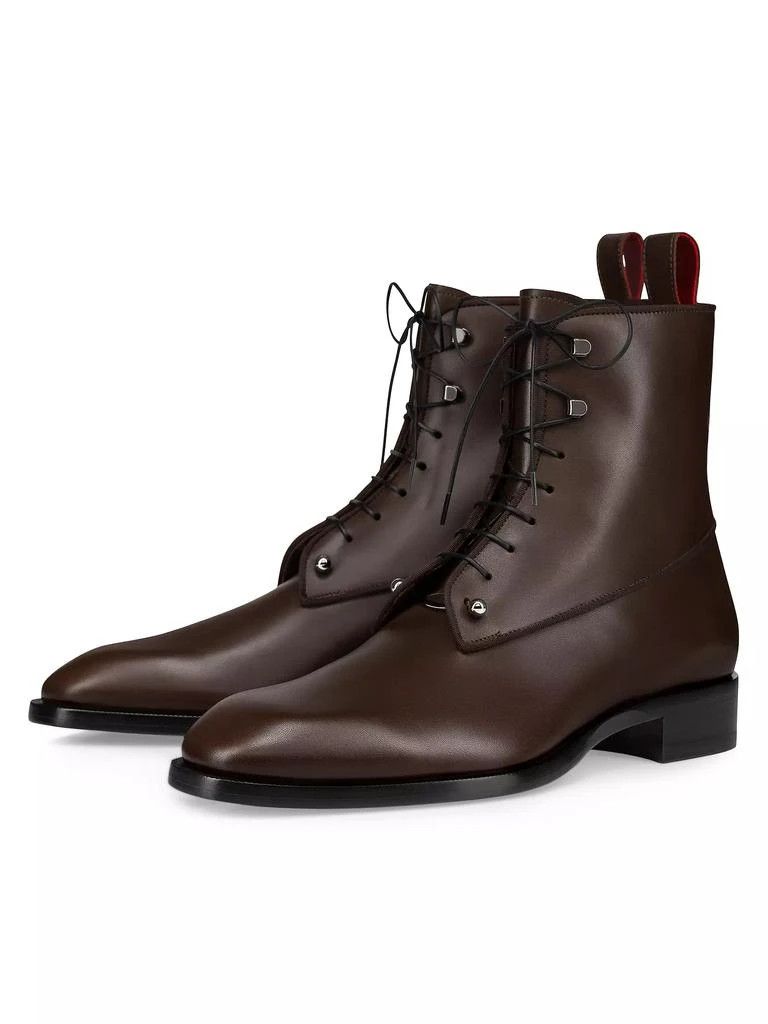 Christian Louboutin o1s1wg110325 Chambeli Boots in Brown Size US 12 / EU 45 - 1 Thumbnail