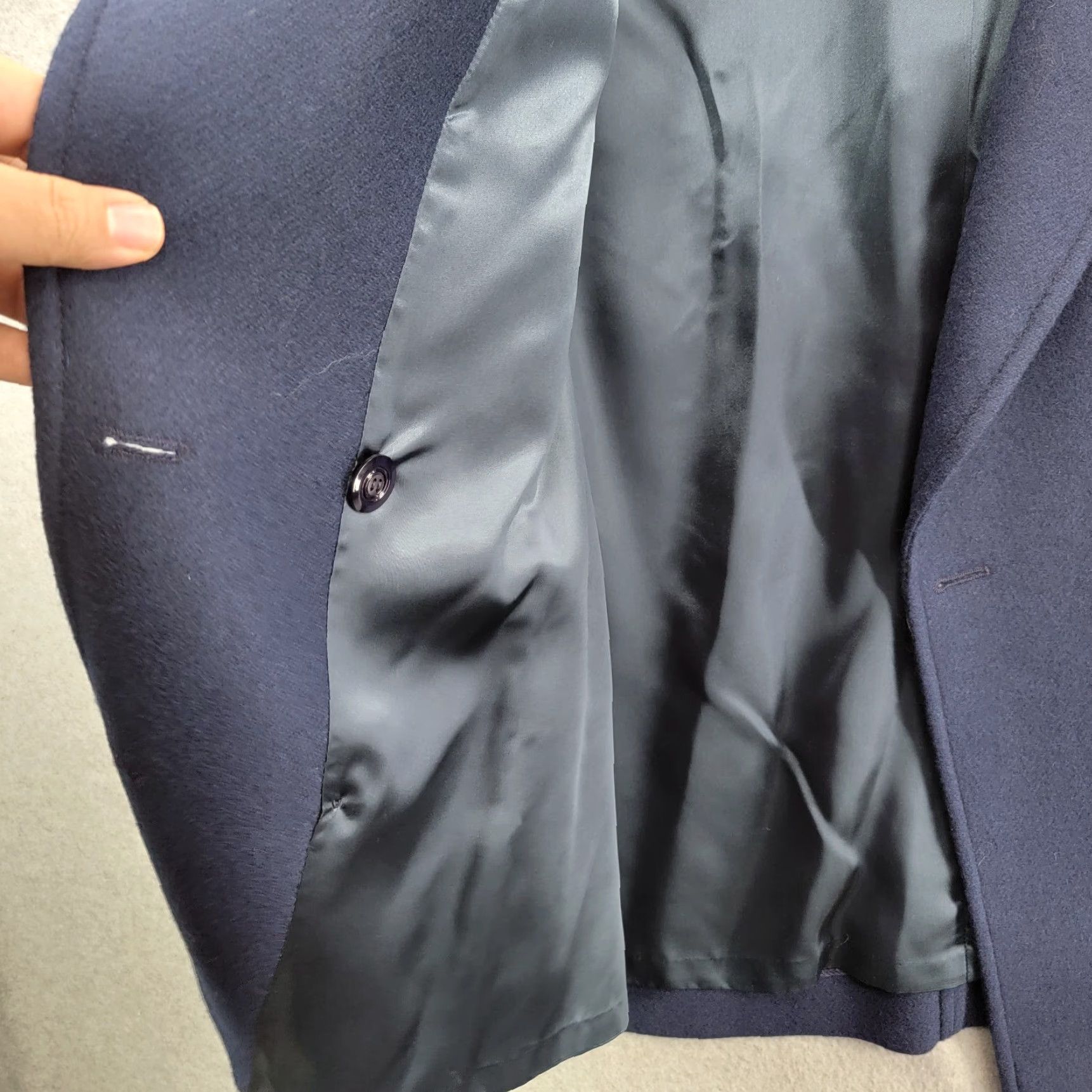 Pendleton PENDLETON Navy Wool Coat Womens 12 Pea Coat Jacket Blazer USA Made Vintage Wool Coat Size XL / US 12-14 / IT 48-50 - 3 Thumbnail