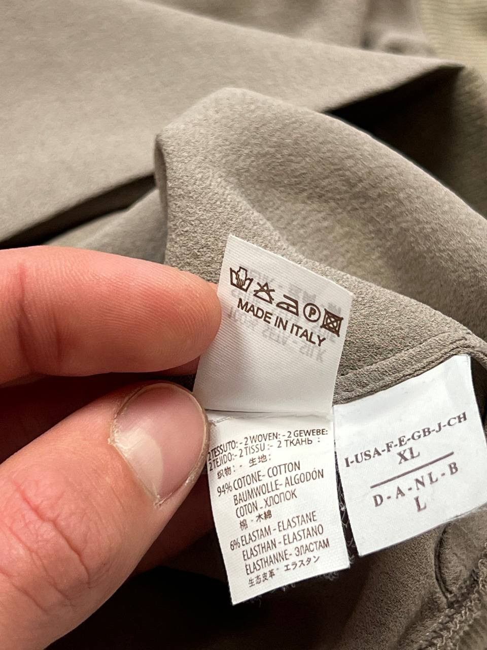 Brunello Cucinelli RARE Brunello Cucinelli Beige oversize shirt Size XL / US 12-14 / IT 48-50 - 16 Thumbnail