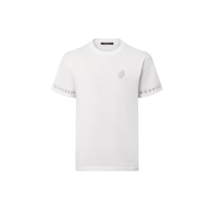 Louis Vuitton Short-Sleeved Cotton Crewneck Size US XL / EU 56 / 4 - 1 Thumbnail