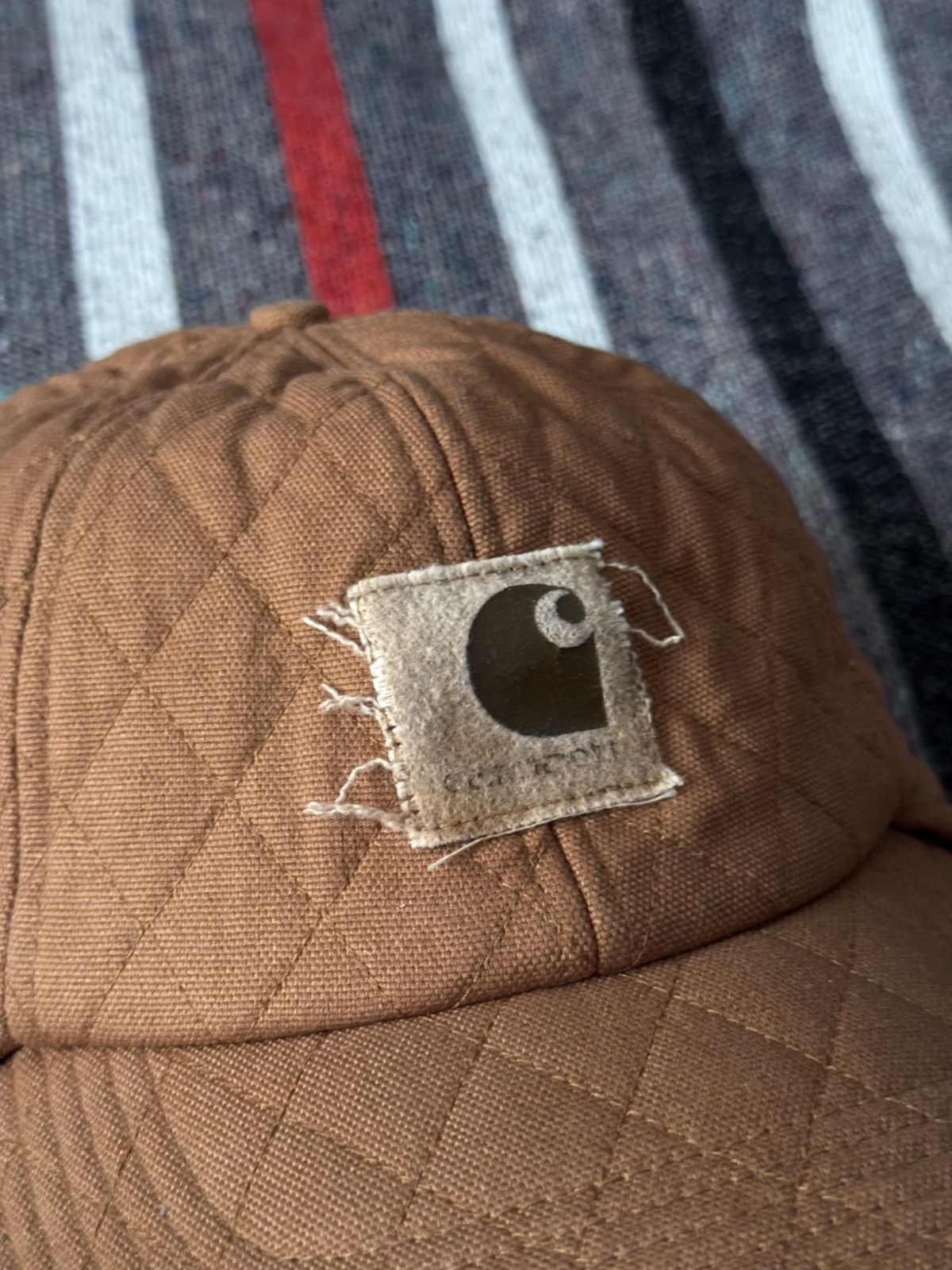 Carhartt Vintage 09’s Carhartt 2006 y2k Brown Winter Workwear Hat Size ONE SIZE - 4 Thumbnail
