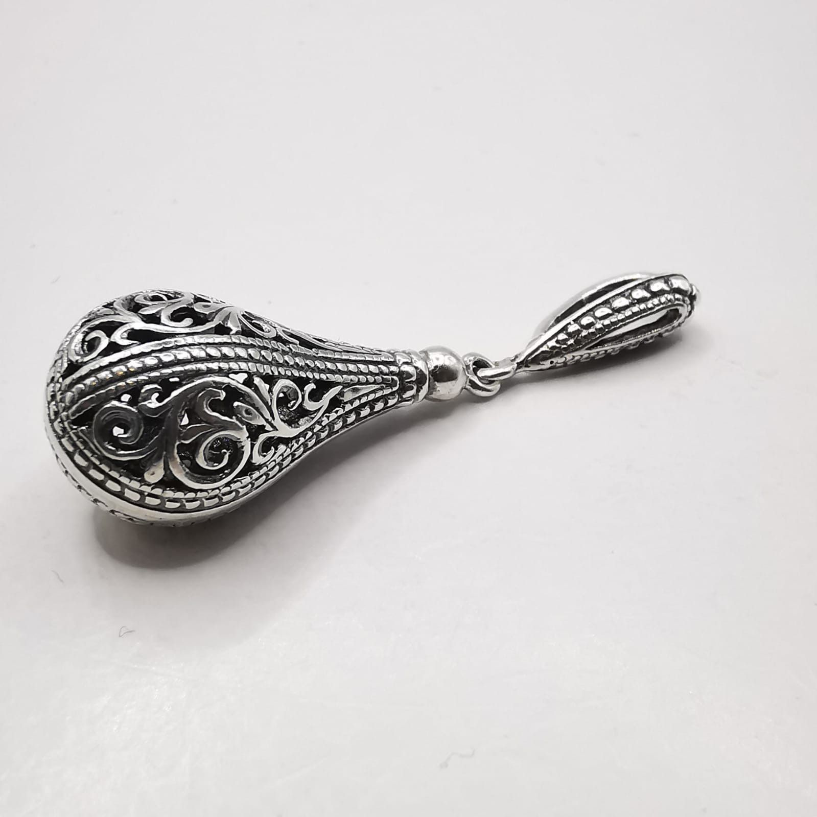 Sterling Silver Vintage Elegant Pendant Made of 925 Silver 4,30g Size ONE SIZE - 2 Thumbnail