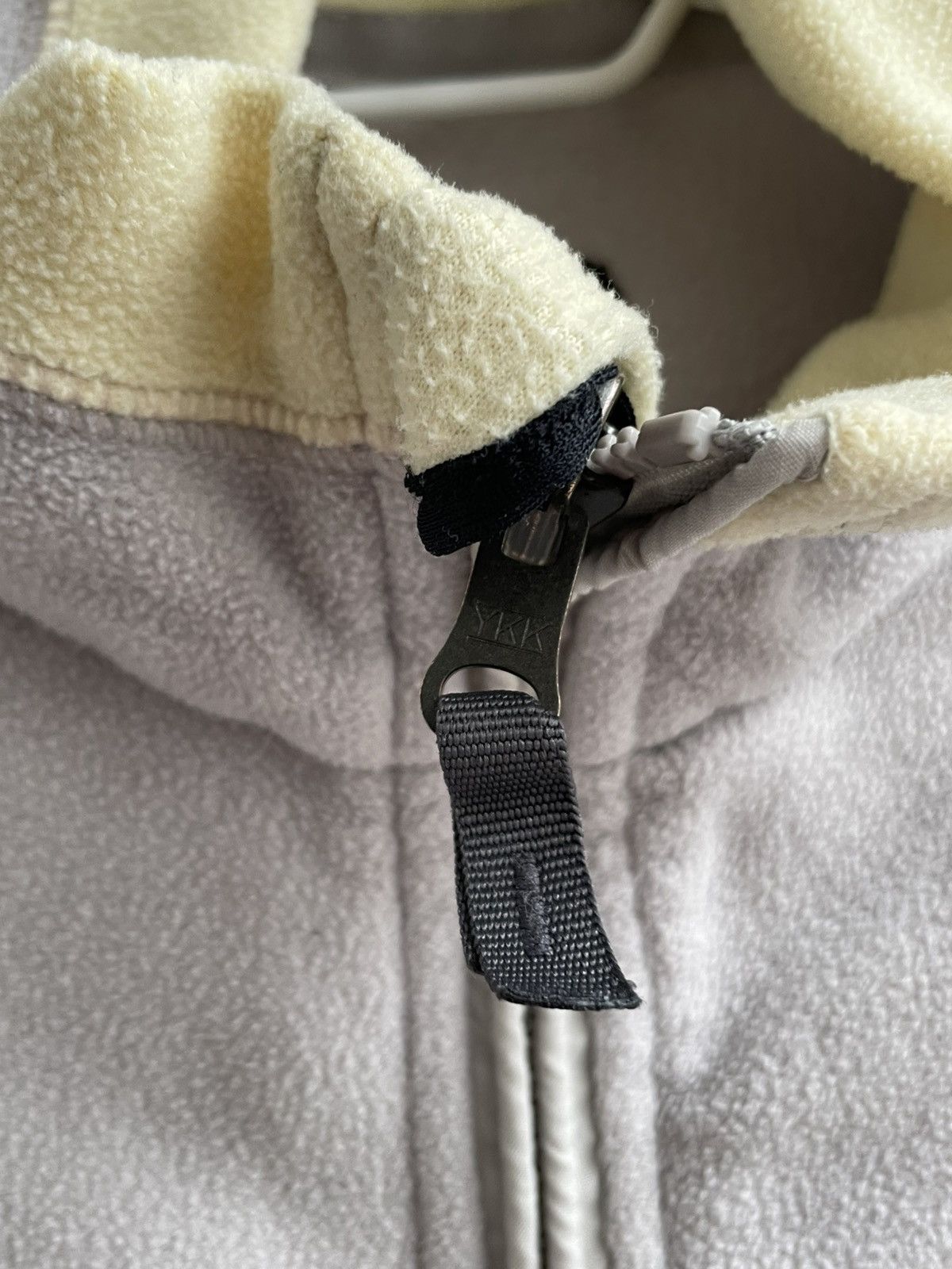 Nike ACG Nike Acg Vintage 90s Track Top Beige Fleece Zip Sweater Size M / US 6-8 / IT 42-44 - 8 Thumbnail