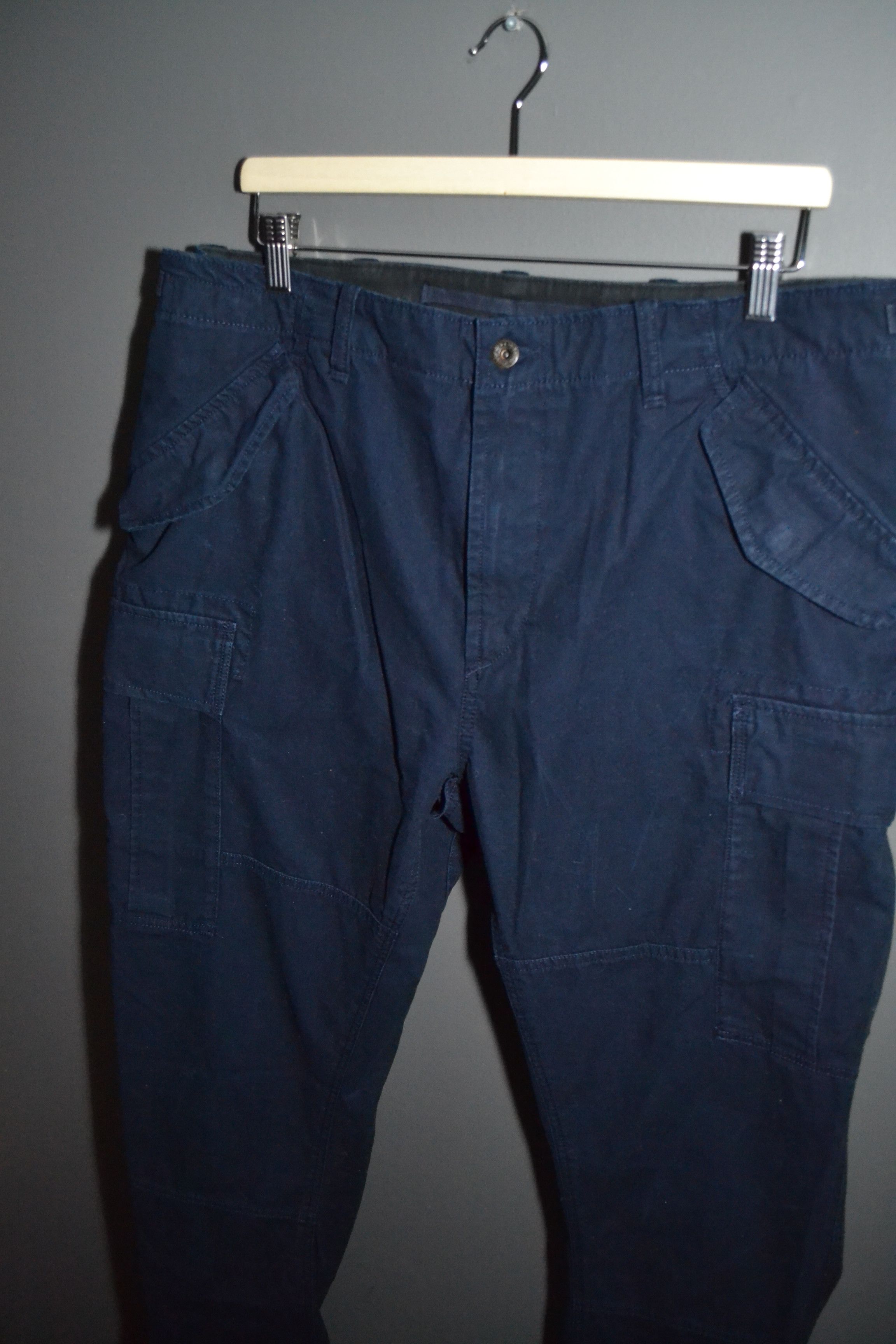 Polo Ralph Lauren Polo Ralph Lauren Classic Fit Canvas Cargo Pant Utility 38 Size US 38 / EU 54 - 2 Thumbnail