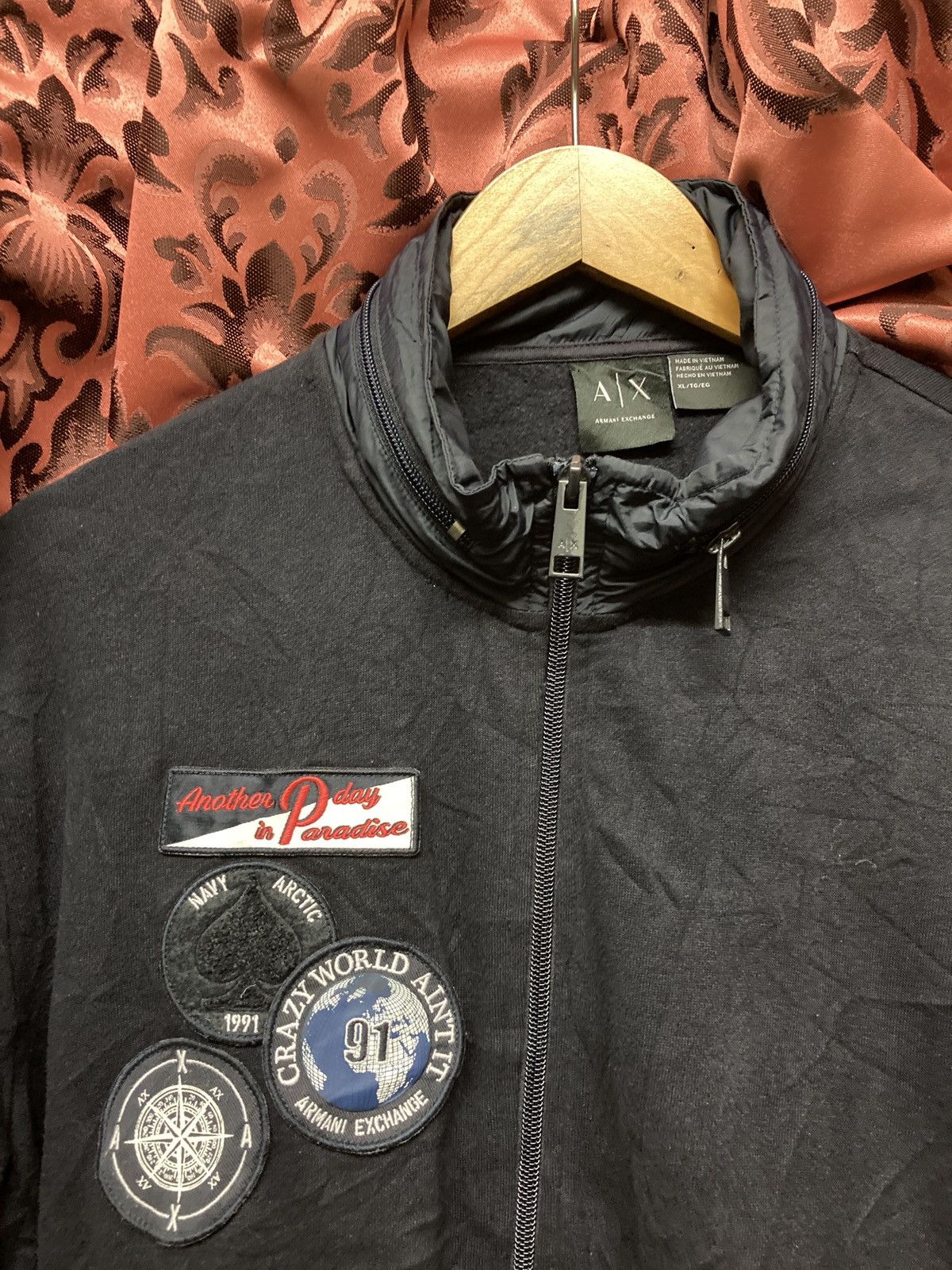 Armani Exchange × Japanese Brand Armani Exchange zipper jacket Size US XL / EU 56 / 4 - 7 Thumbnail