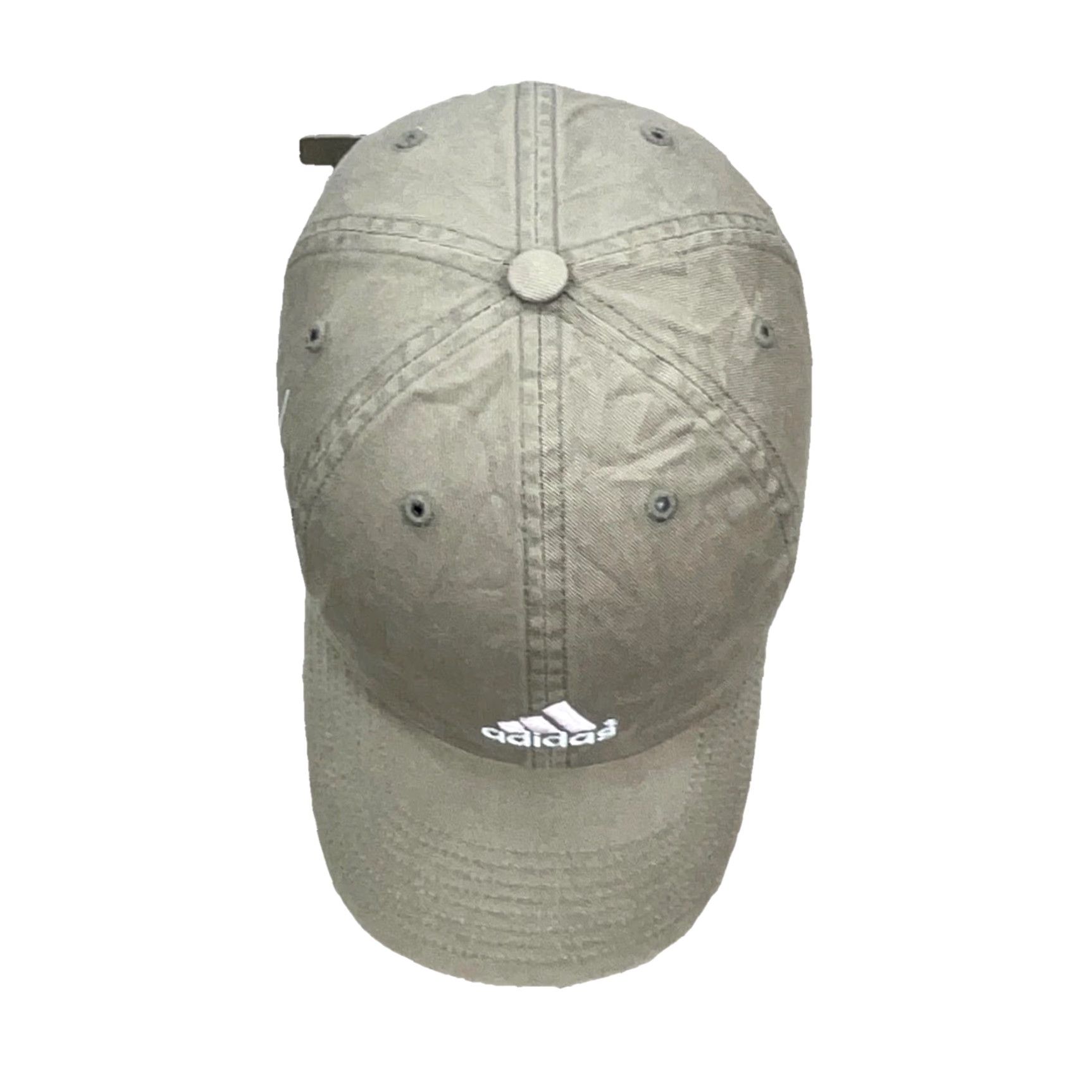 Adidas Adidas Hat Cap Strap Back Tan Pink White Plain Logo Gym Golf Ladies Womens Adjustable Colorful Logo Modern Sports Hat Size ONE SIZE - 2 Thumbnail