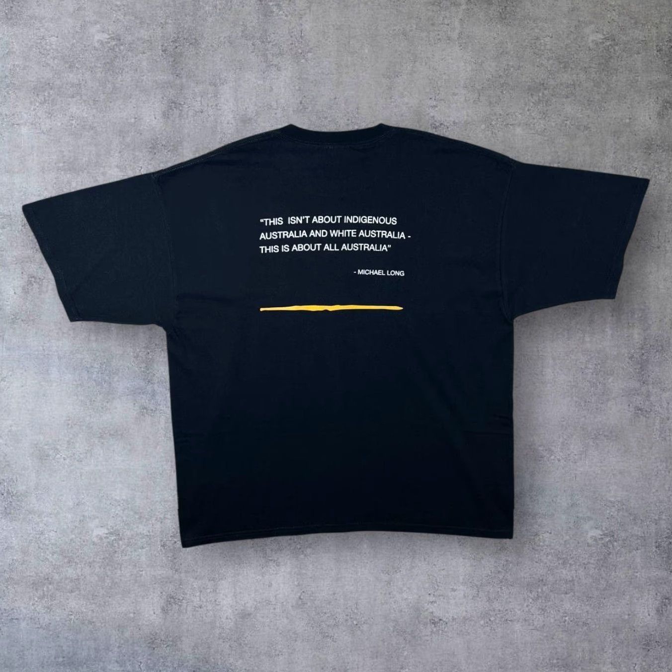 Gildan Gildan T-Shirt Graphic Black XXL Vintage The Long Walk Australia Souvenir Graphic Print Front Back Mens Shirt Brands Nike Size US XXL / EU 58 / 5 - 2 Thumbnail